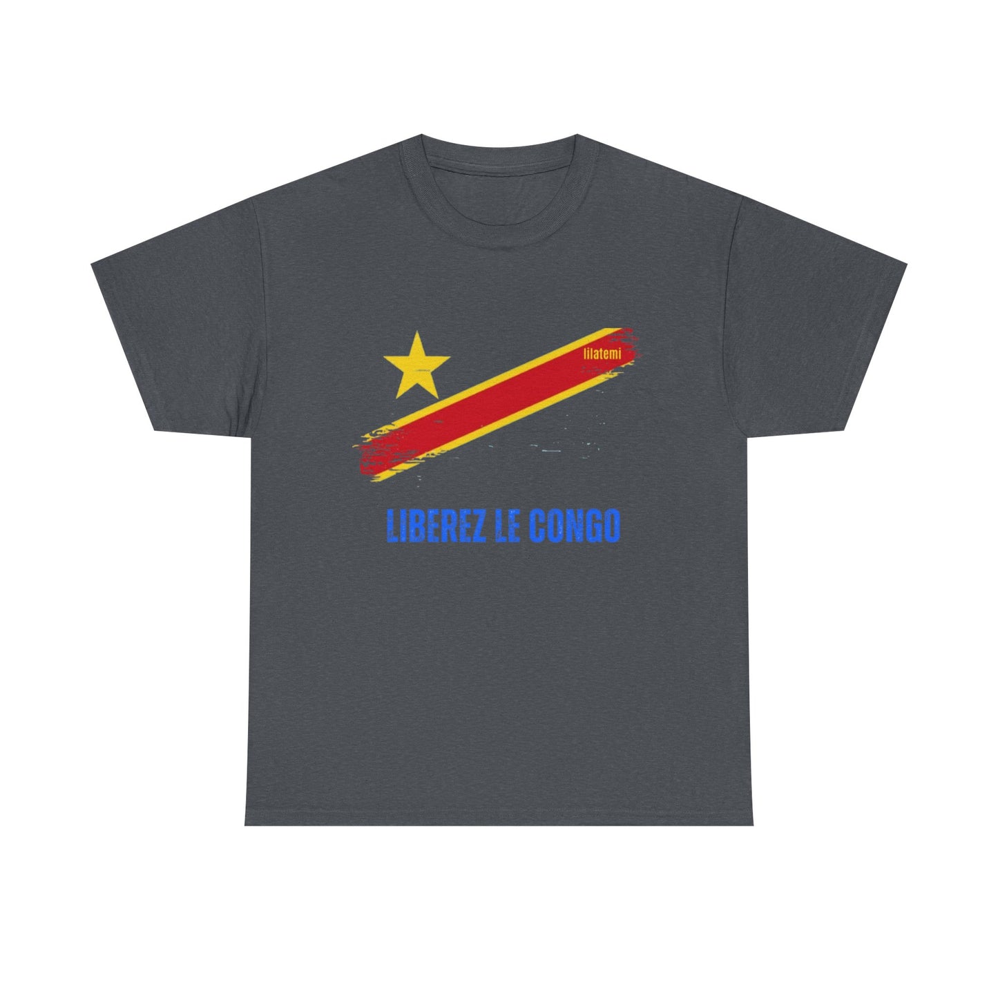 T-shirt "LIBEREZ LE CONGO" B Unisex – Portez votre engagement avec style !