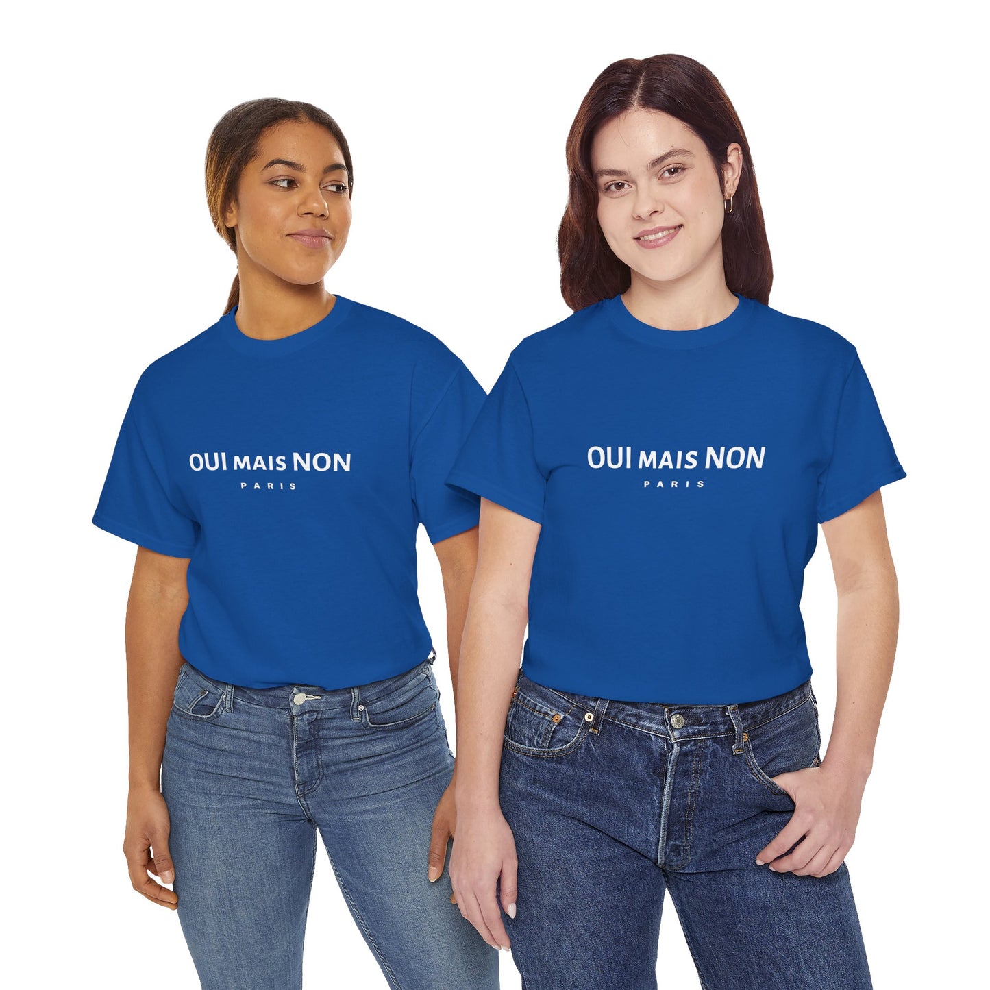 OUI mais NON Paris – Le T-shirt Iconique qui Affirme Votre Vision
