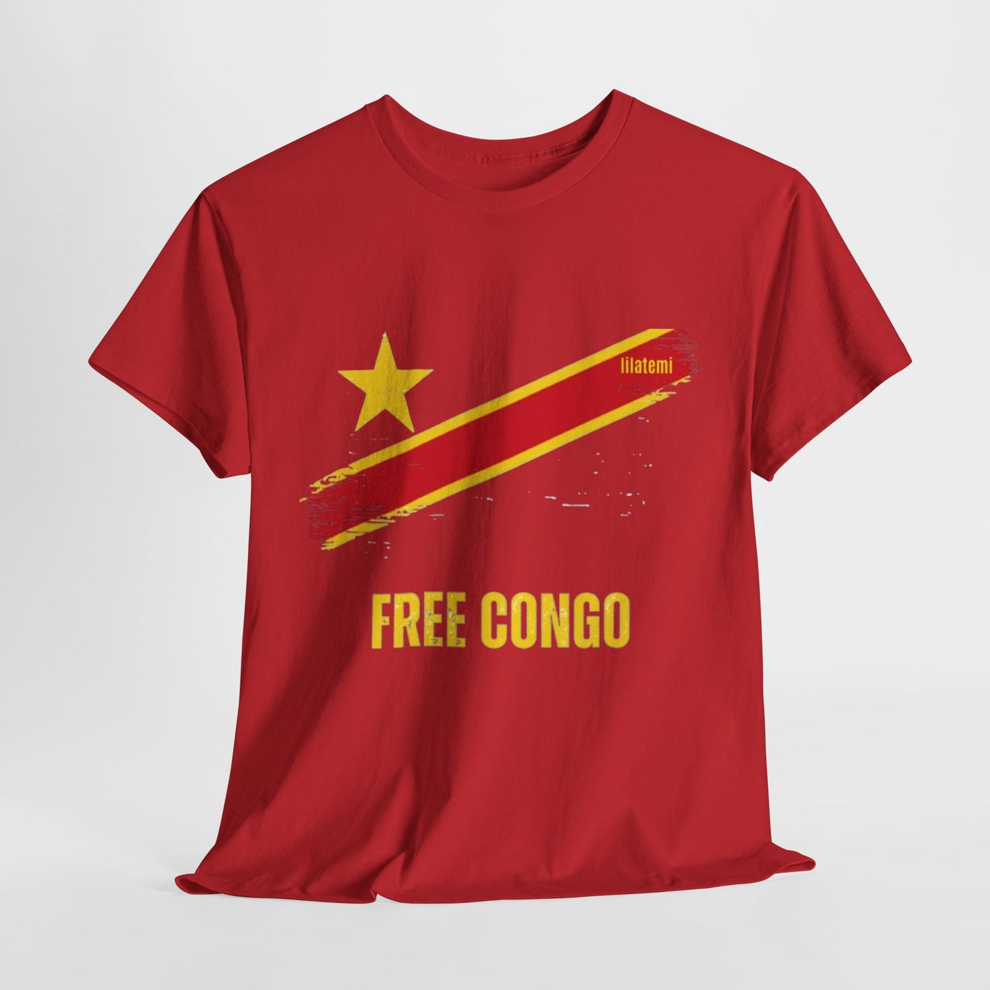T-shirt "FREE CONGO" J Unisex – Portez votre engagement avec style !
