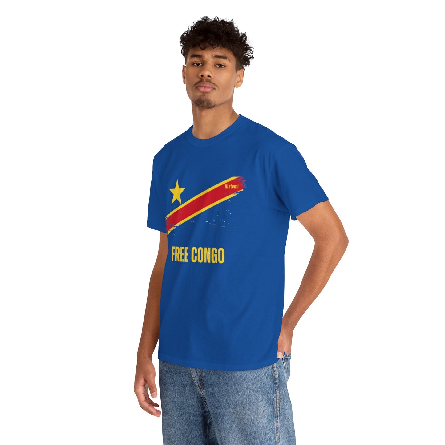 T-shirt "FREE CONGO" J Unisex – Portez votre engagement avec style !