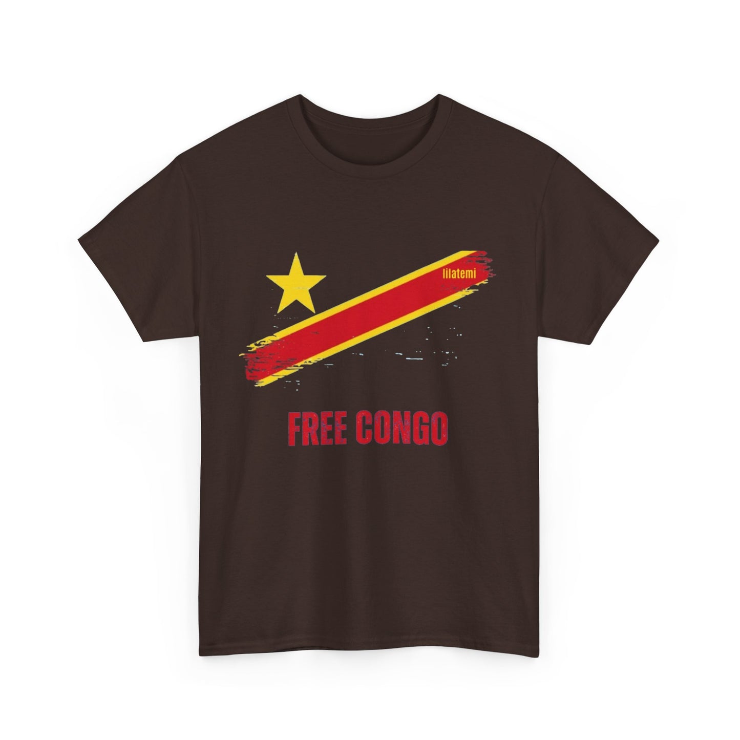 T-shirt "FREE CONGO" R Unisex – Portez votre engagement avec style !