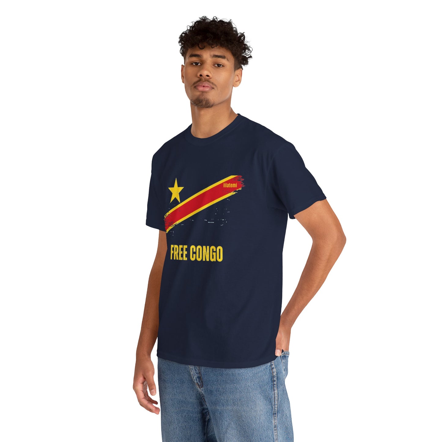 T-shirt "FREE CONGO" J Unisex – Portez votre engagement avec style !