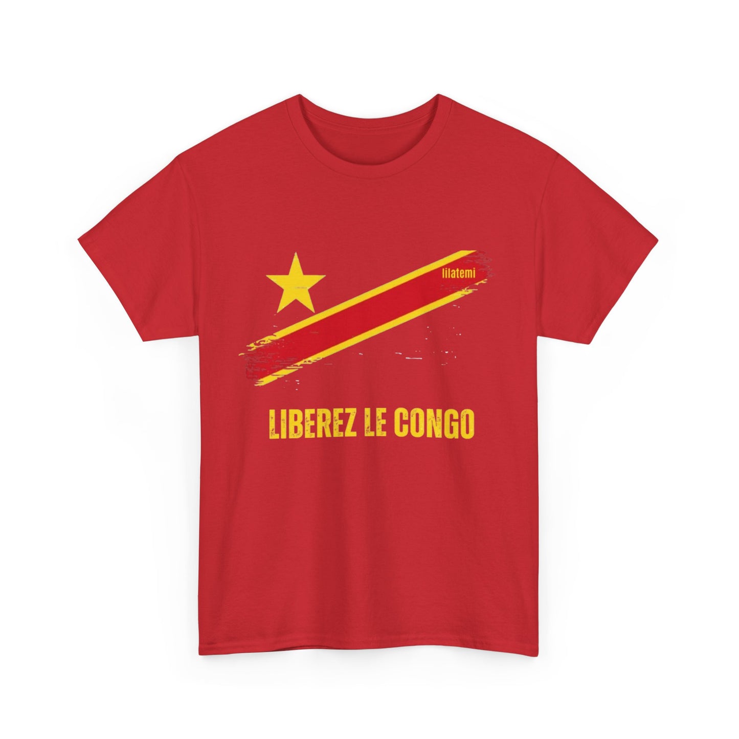 T-shirt "LIBEREZ LE CONGO" J Unisex – Portez votre engagement avec style !