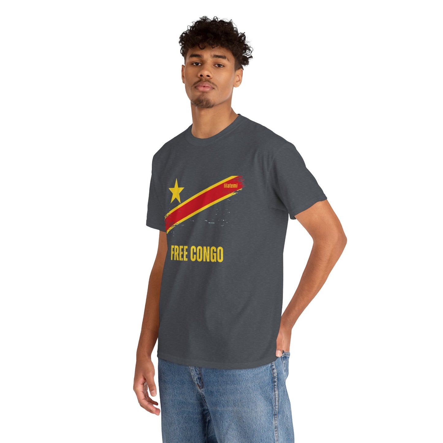 T-shirt "FREE CONGO" J Unisex – Portez votre engagement avec style !