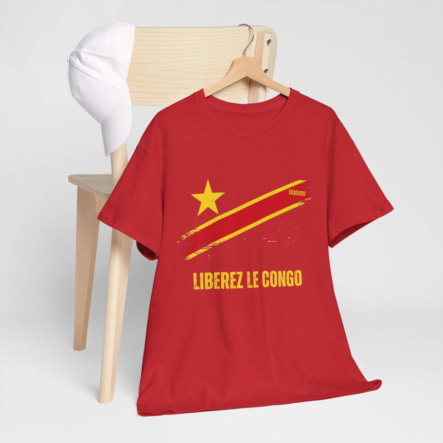 T-shirt "LIBEREZ LE CONGO" J Unisex – Portez votre engagement avec style !
