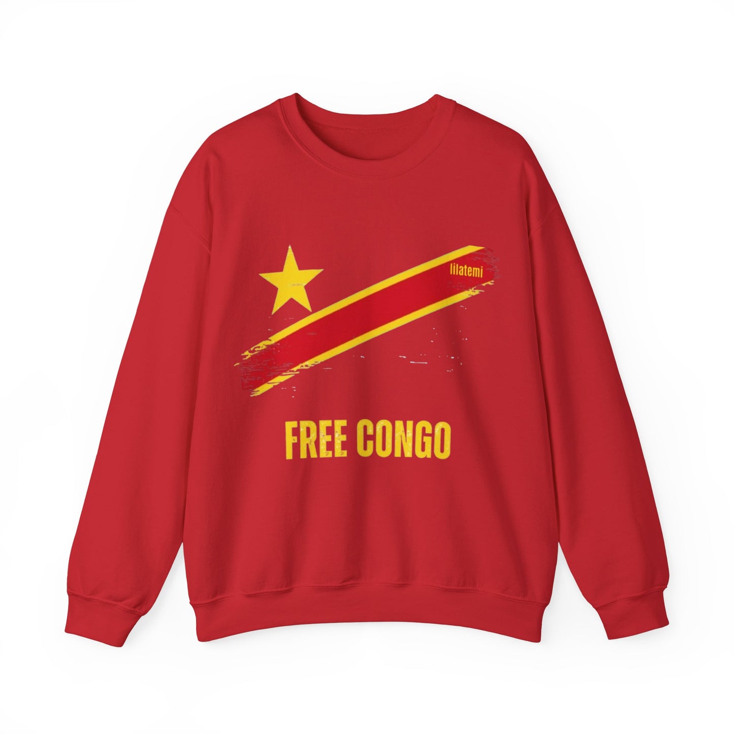 FREE CONGO J Sweatshirt Unisex Engagé et Stylé