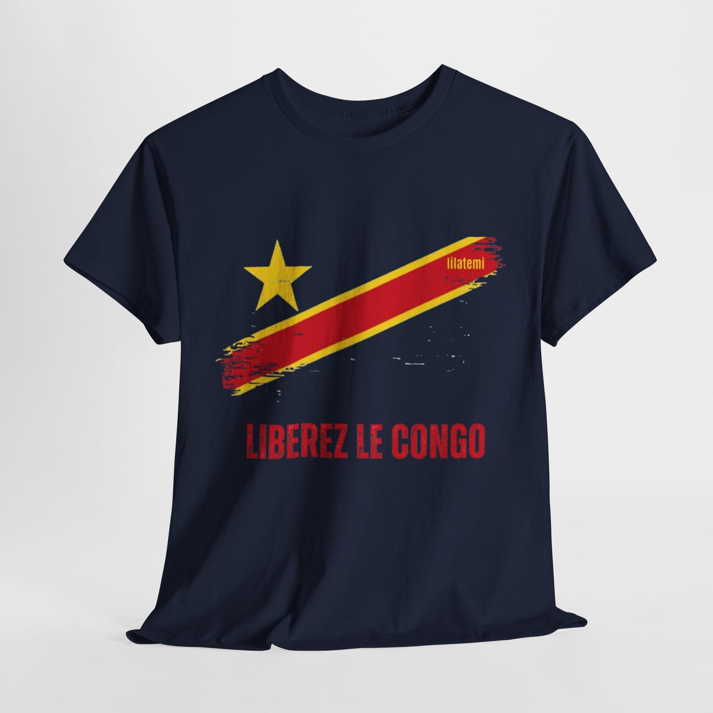 T-shirt "LIBEREZ LE CONGO" R Unisex – Portez votre engagement avec style !