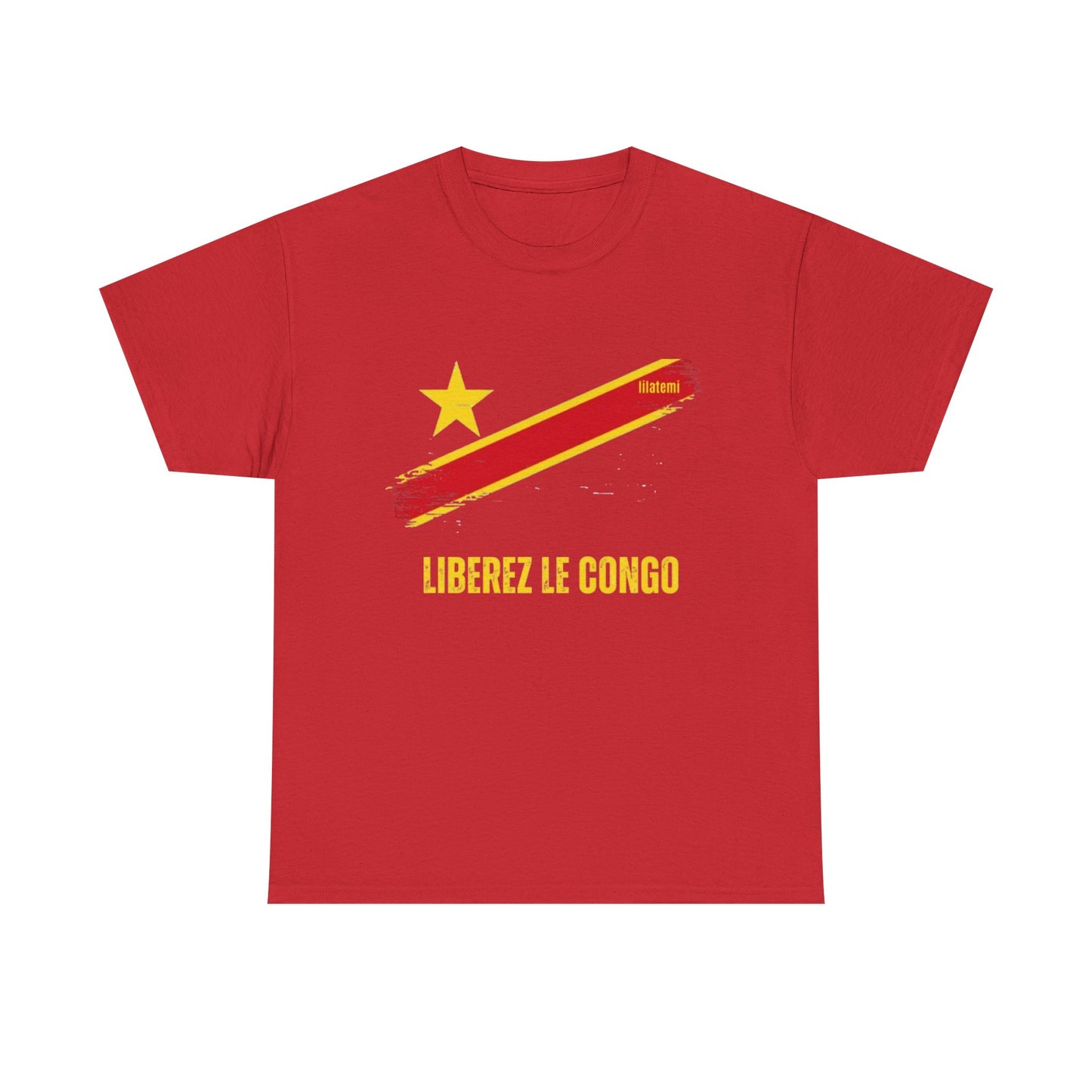 T-shirt "LIBEREZ LE CONGO" J Unisex – Portez votre engagement avec style !