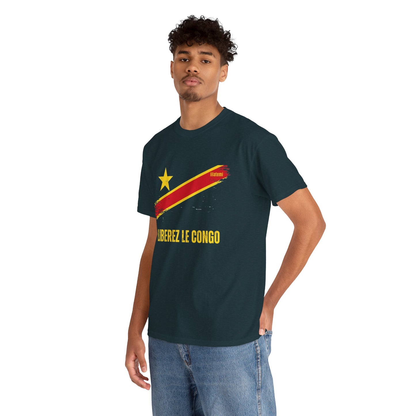 T-shirt "LIBEREZ LE CONGO" J Unisex – Portez votre engagement avec style !