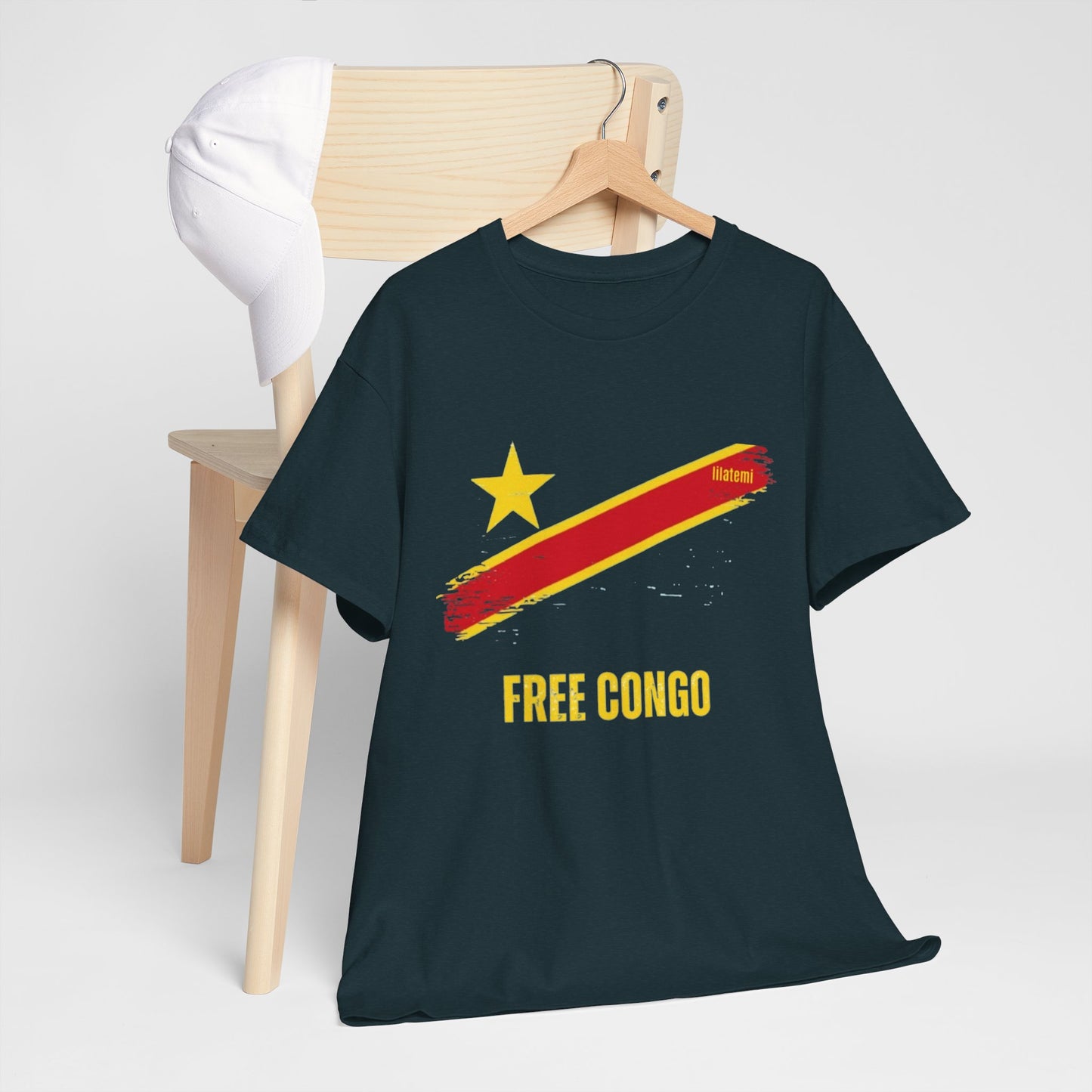 T-shirt "FREE CONGO" J Unisex – Portez votre engagement avec style !