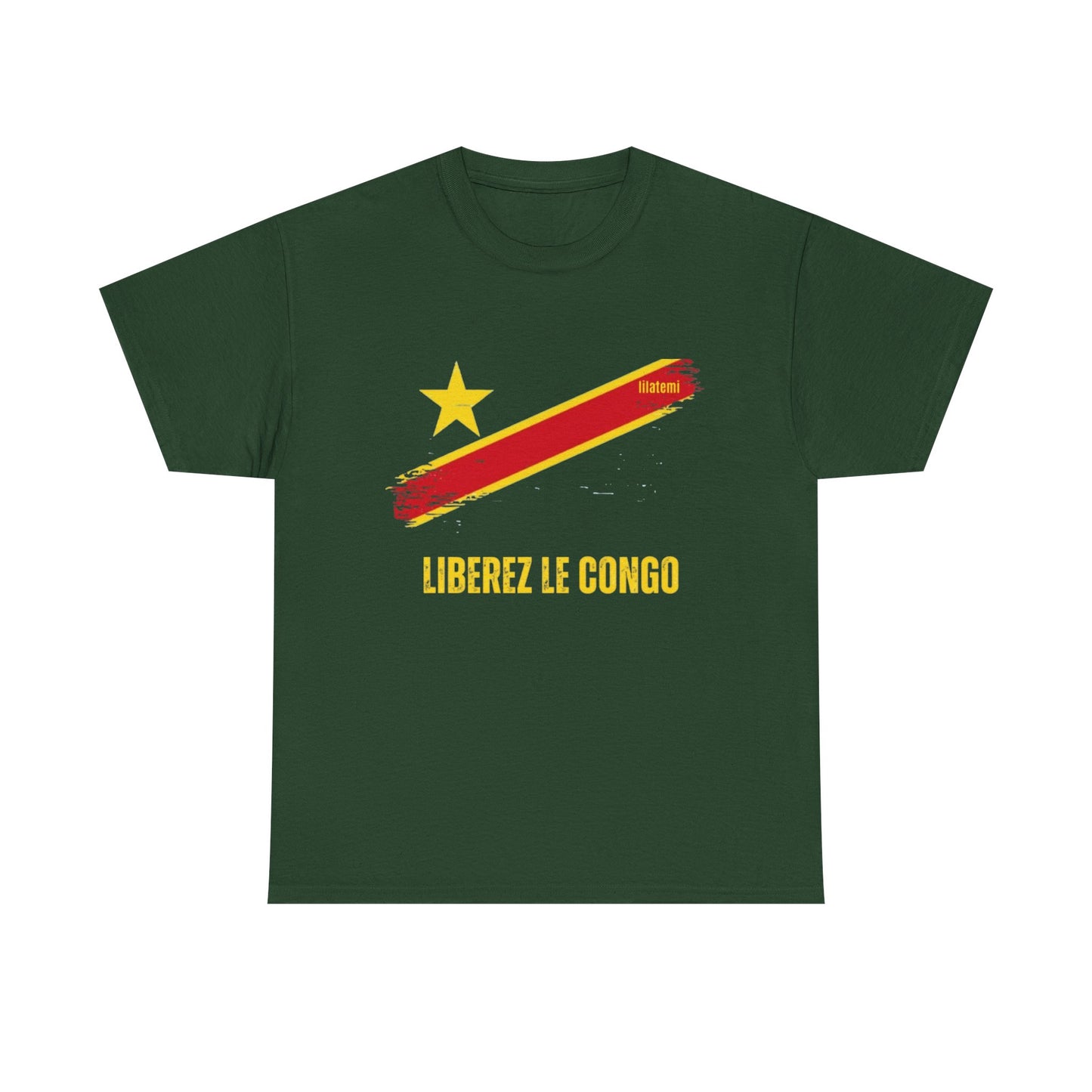 T-shirt "LIBEREZ LE CONGO" J Unisex – Portez votre engagement avec style !