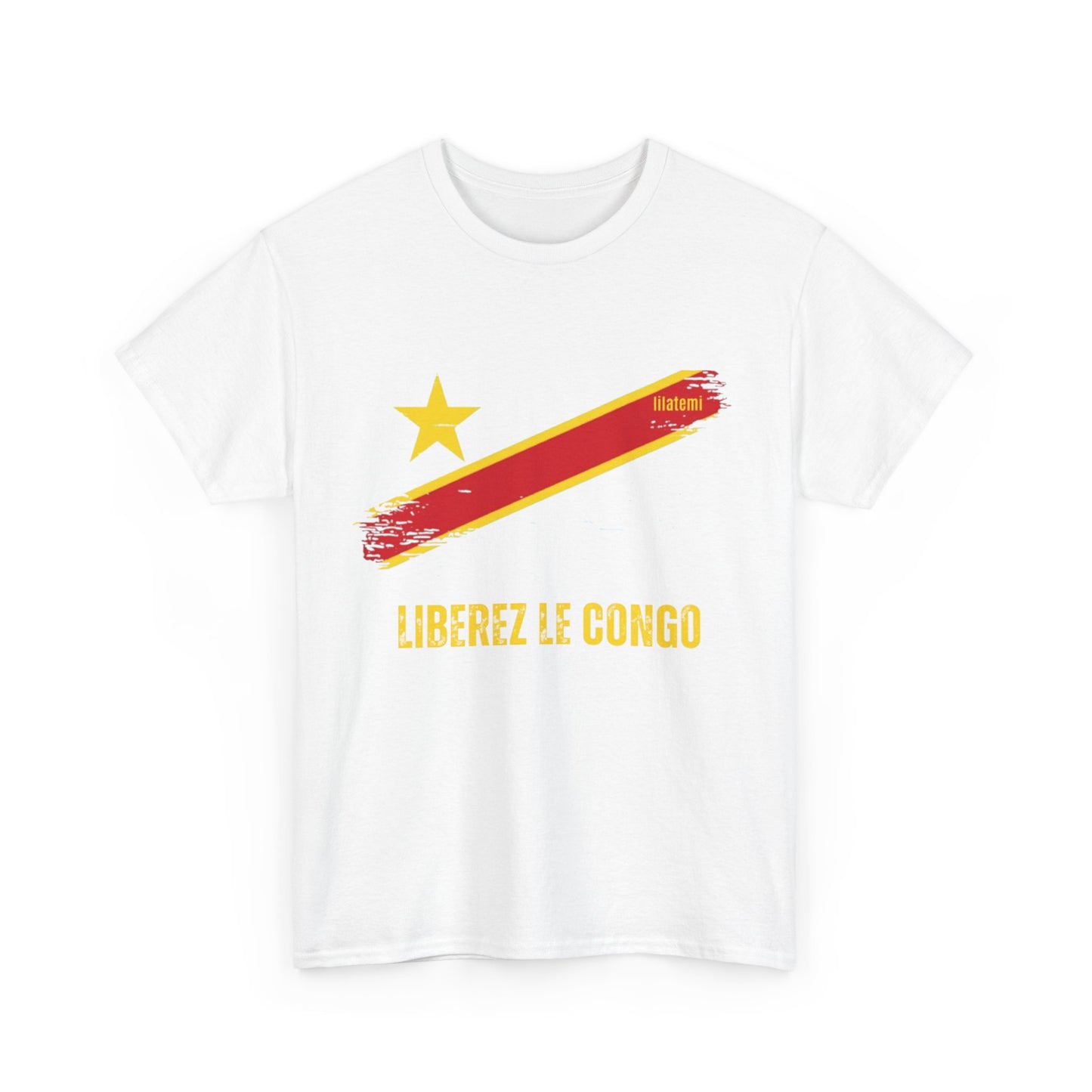 T-shirt "LIBEREZ LE CONGO" J Unisex – Portez votre engagement avec style !