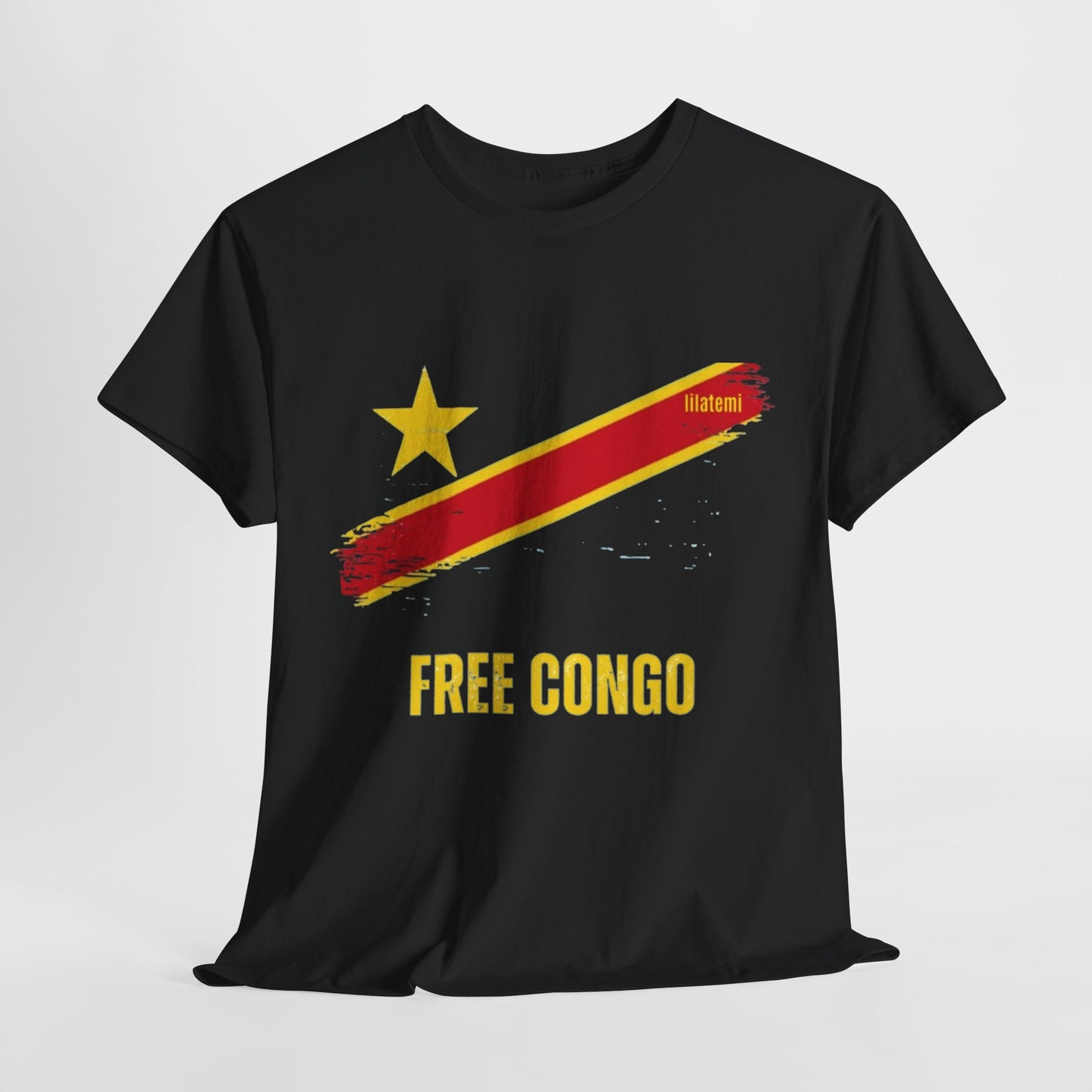 T-shirt "FREE CONGO" J Unisex – Portez votre engagement avec style !