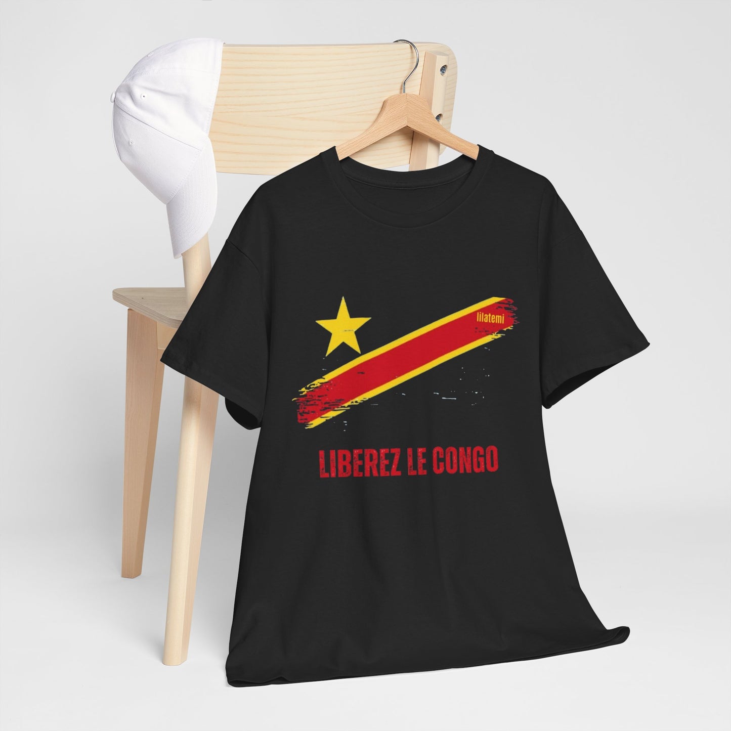 T-shirt "LIBEREZ LE CONGO" R Unisex – Portez votre engagement avec style !