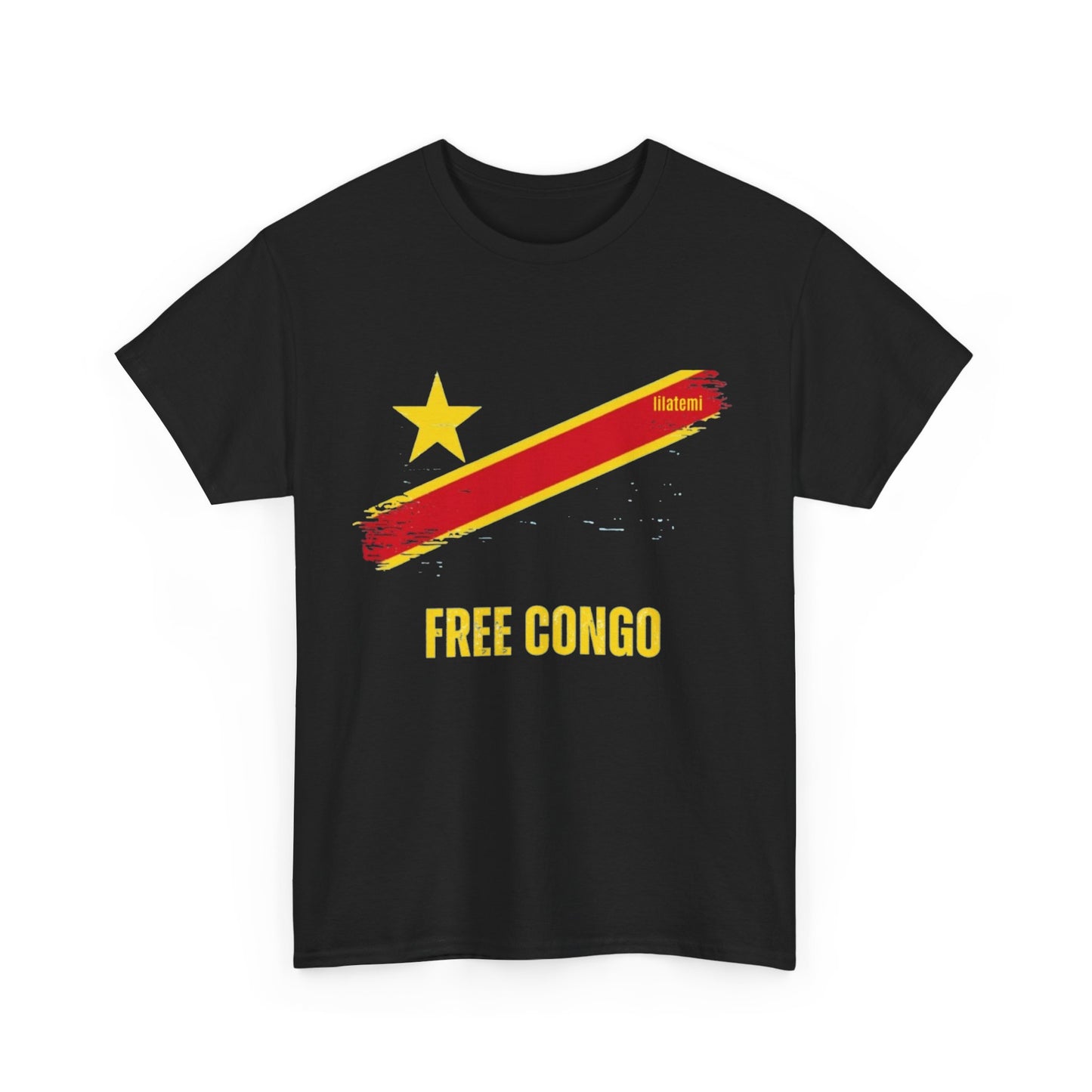T-shirt "FREE CONGO" J Unisex – Portez votre engagement avec style !