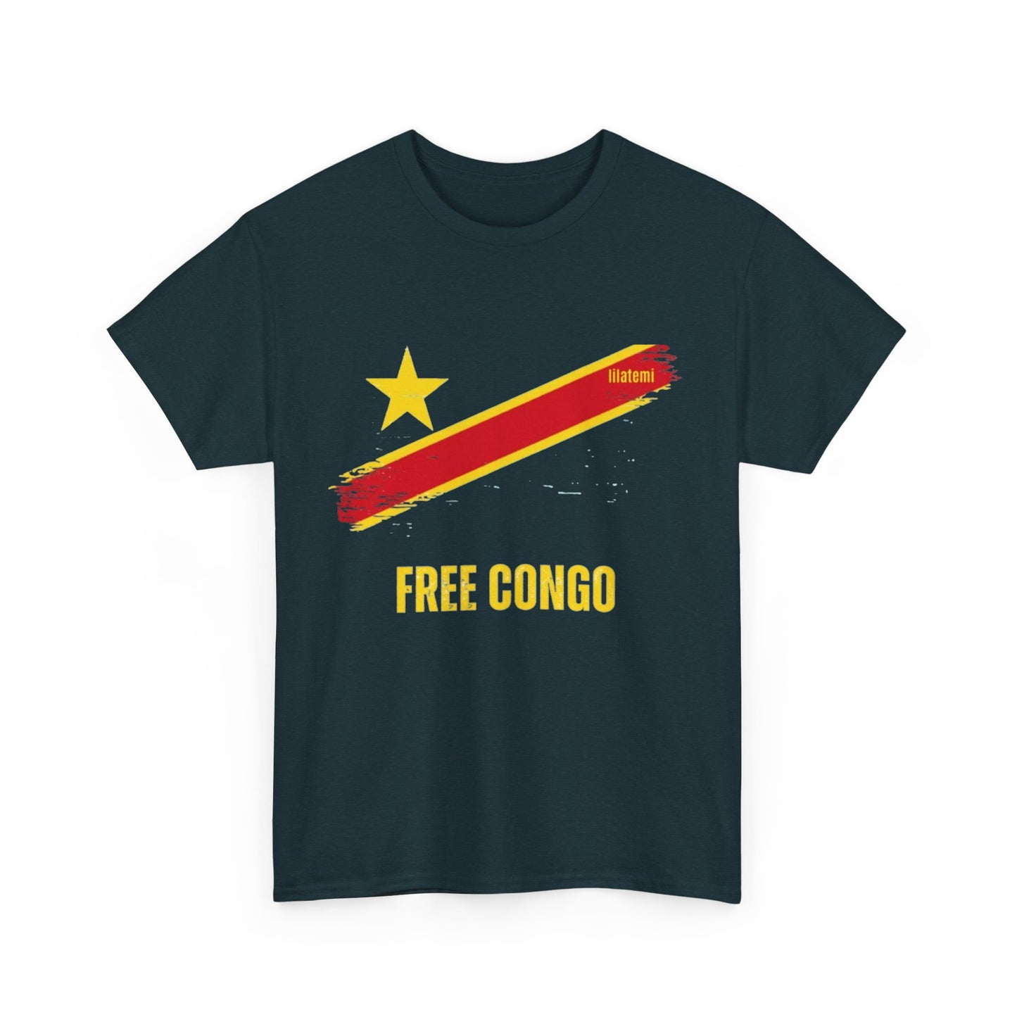 T-shirt "FREE CONGO" J Unisex – Portez votre engagement avec style !