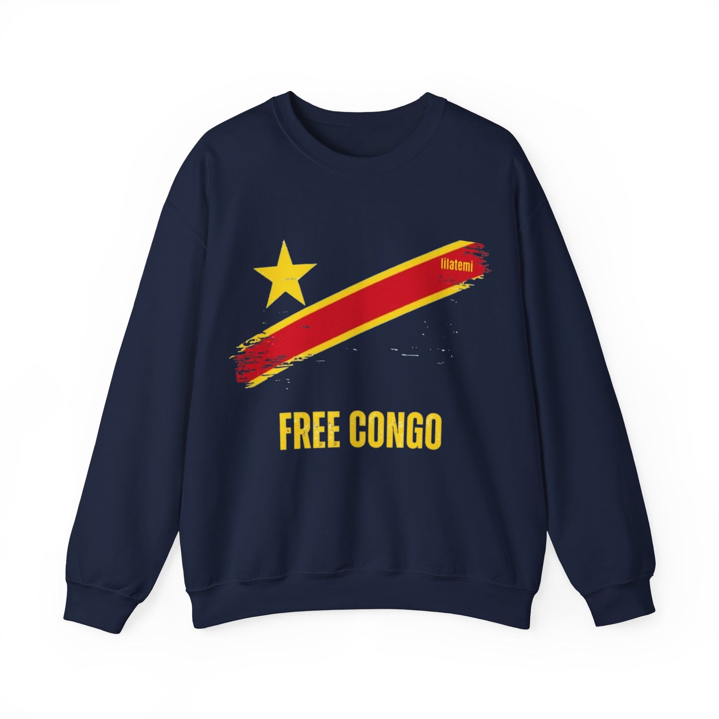 FREE CONGO J Sweatshirt Unisex Engagé et Stylé