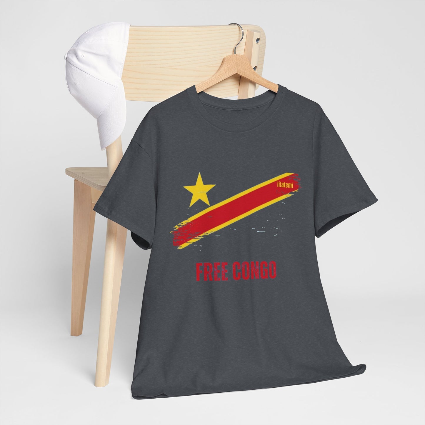 T-shirt "FREE CONGO" R Unisex – Portez votre engagement avec style !