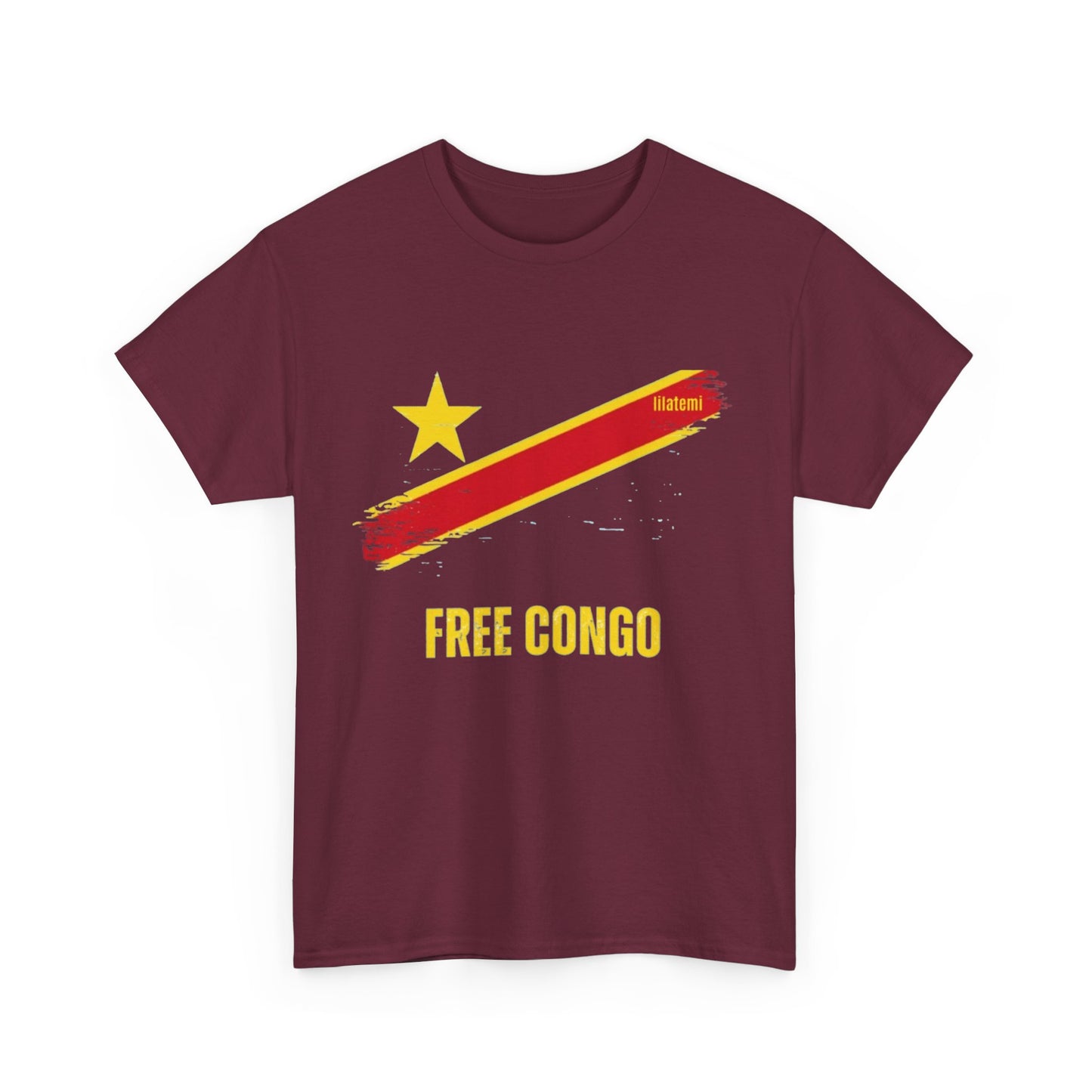 T-shirt "FREE CONGO" J Unisex – Portez votre engagement avec style !