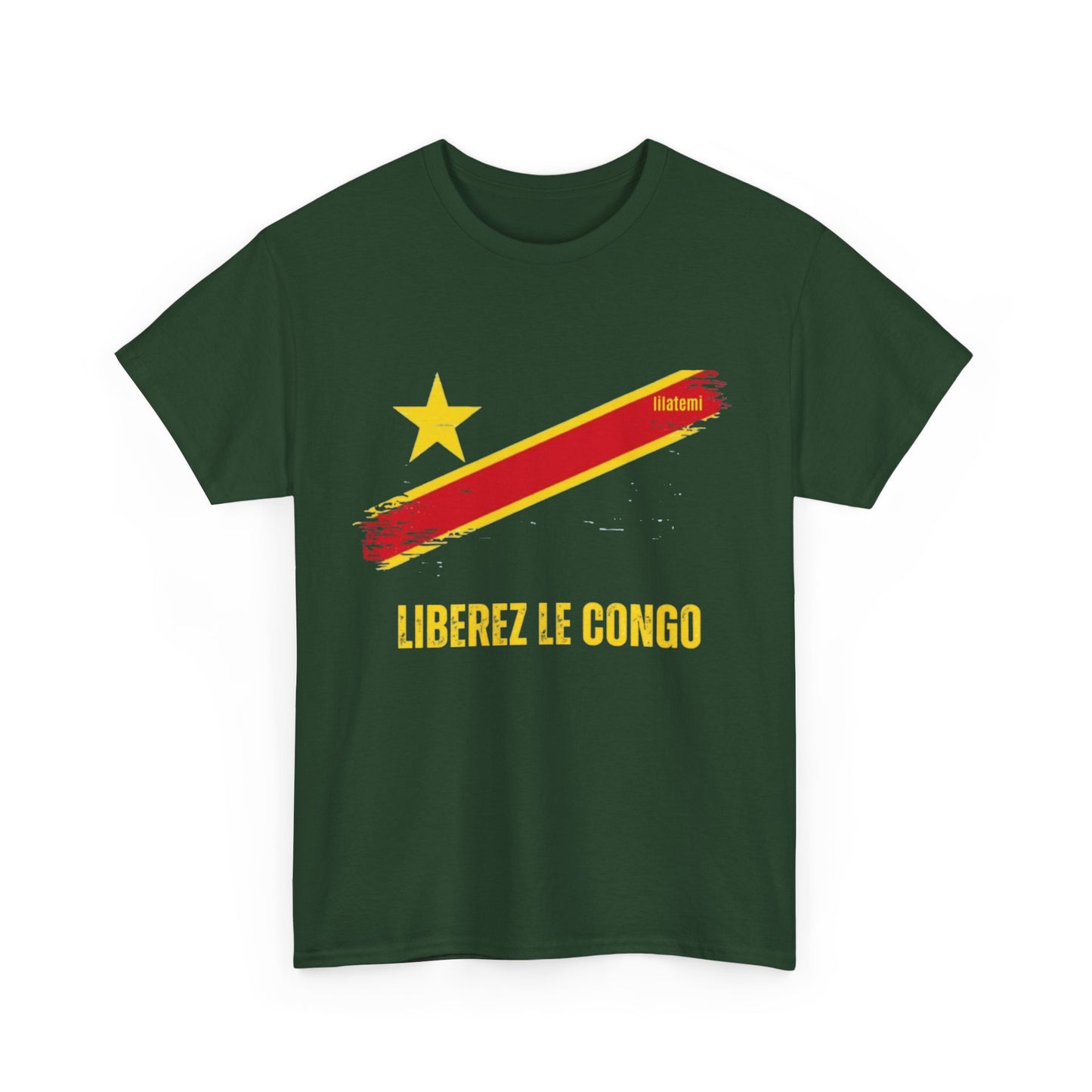 T-shirt "LIBEREZ LE CONGO" J Unisex – Portez votre engagement avec style !