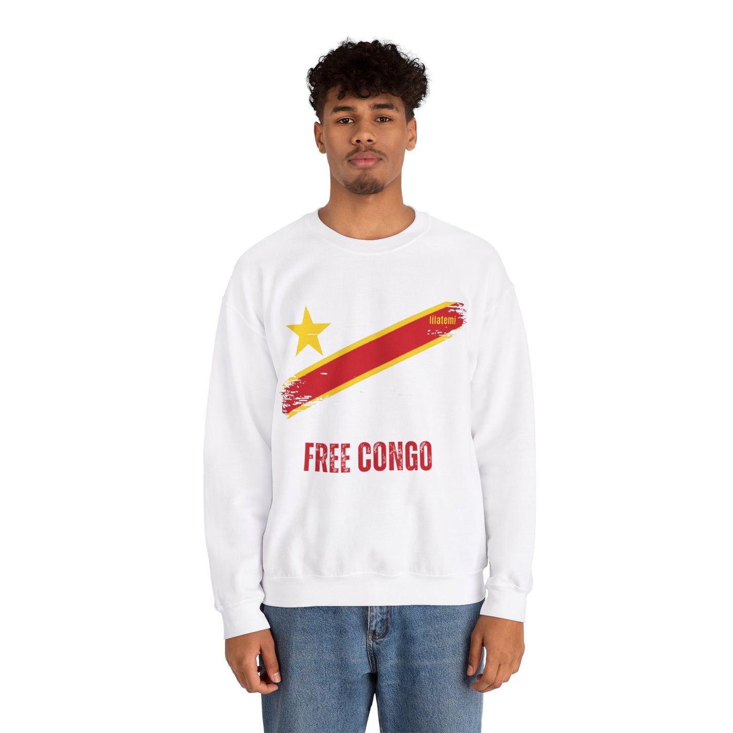 FREE CONGO R Sweatshirt Unisex Engagé et Stylé