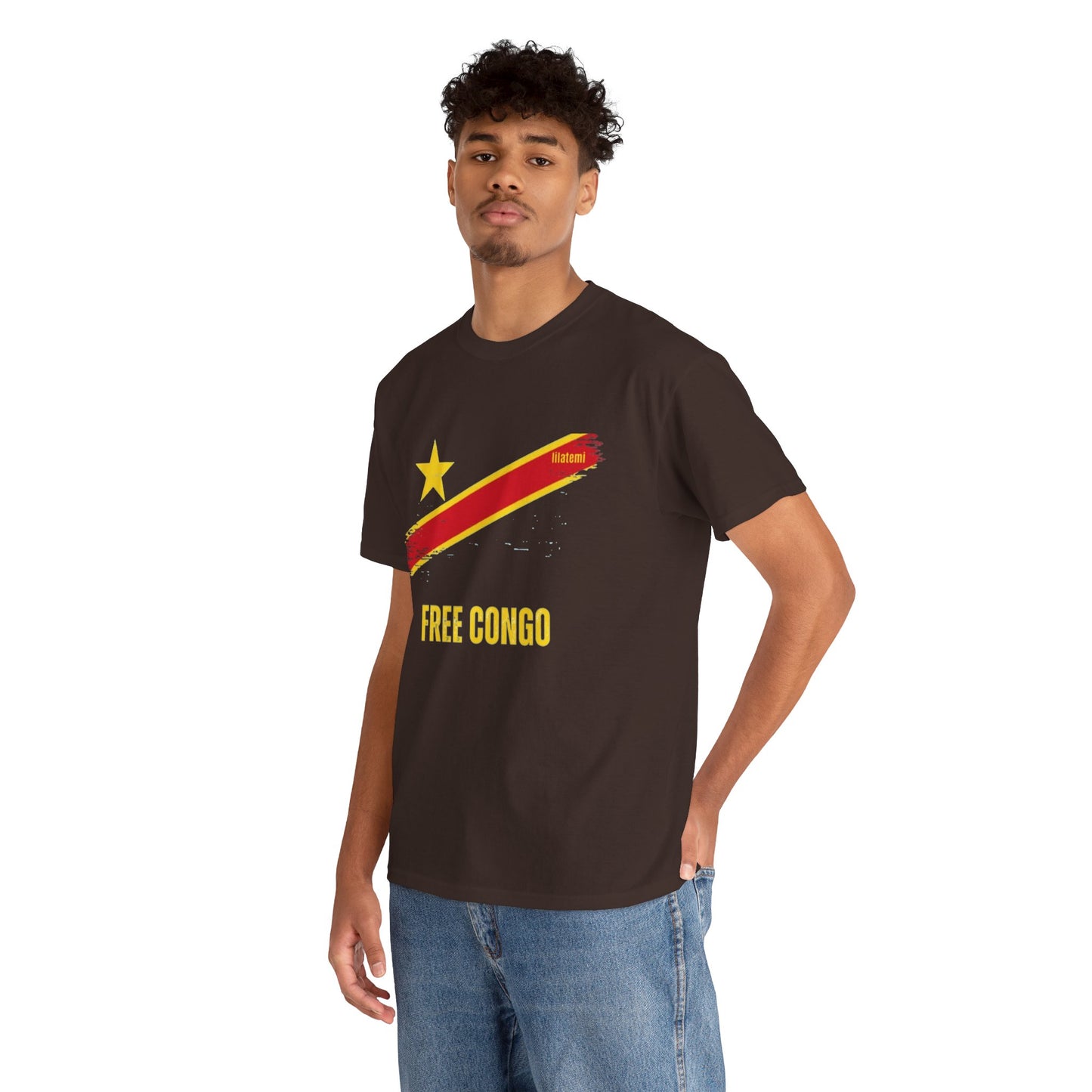 T-shirt "FREE CONGO" J Unisex – Portez votre engagement avec style !