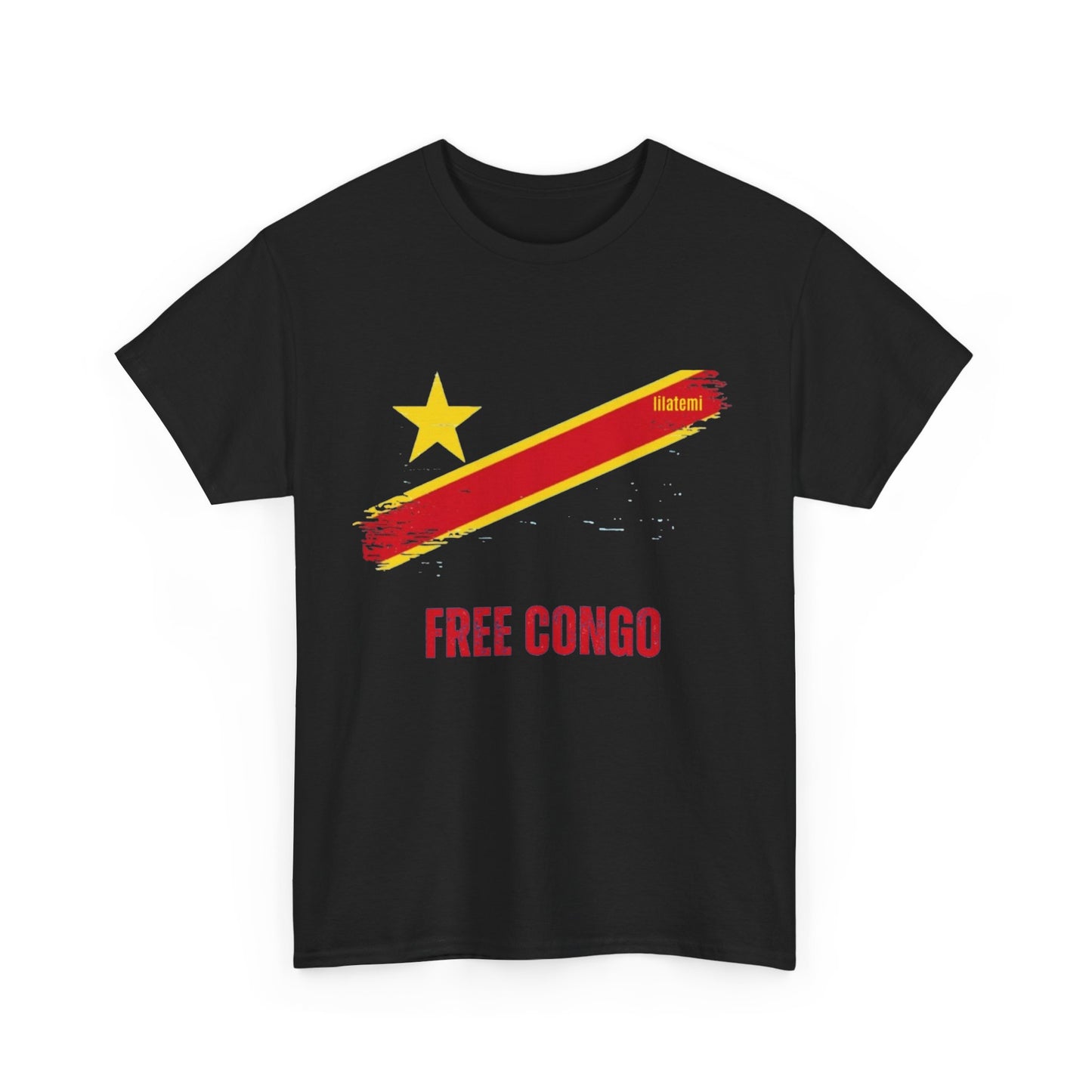 T-shirt "FREE CONGO" R Unisex – Portez votre engagement avec style !