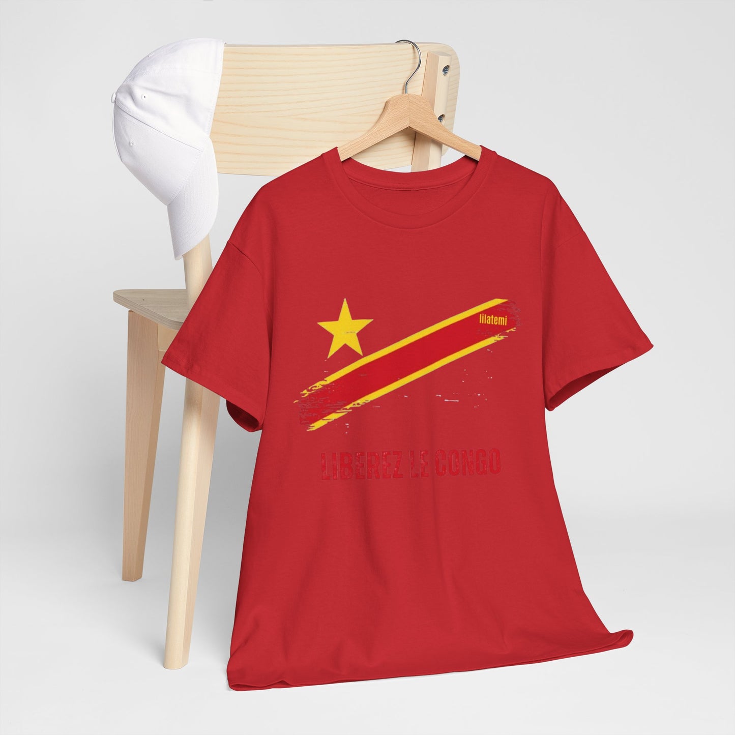 T-shirt "LIBEREZ LE CONGO" R Unisex – Portez votre engagement avec style !