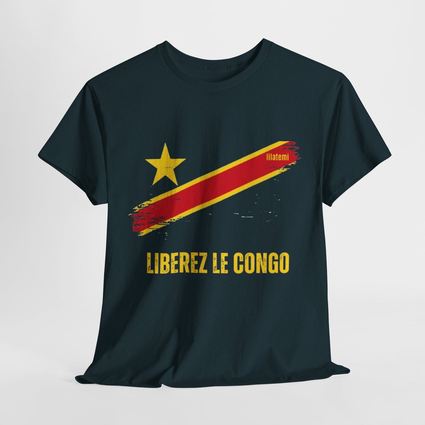 T-shirt "LIBEREZ LE CONGO" J Unisex – Portez votre engagement avec style !