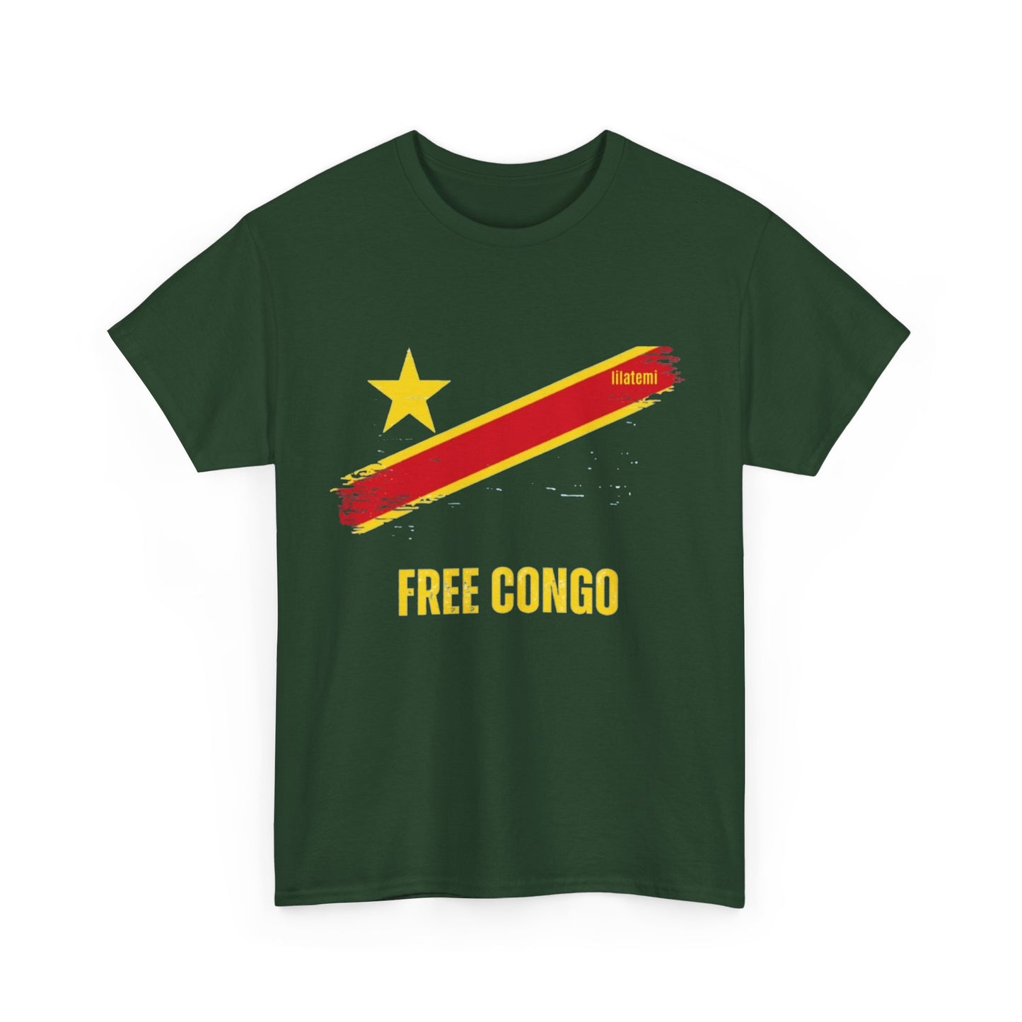 T-shirt "FREE CONGO" J Unisex – Portez votre engagement avec style !