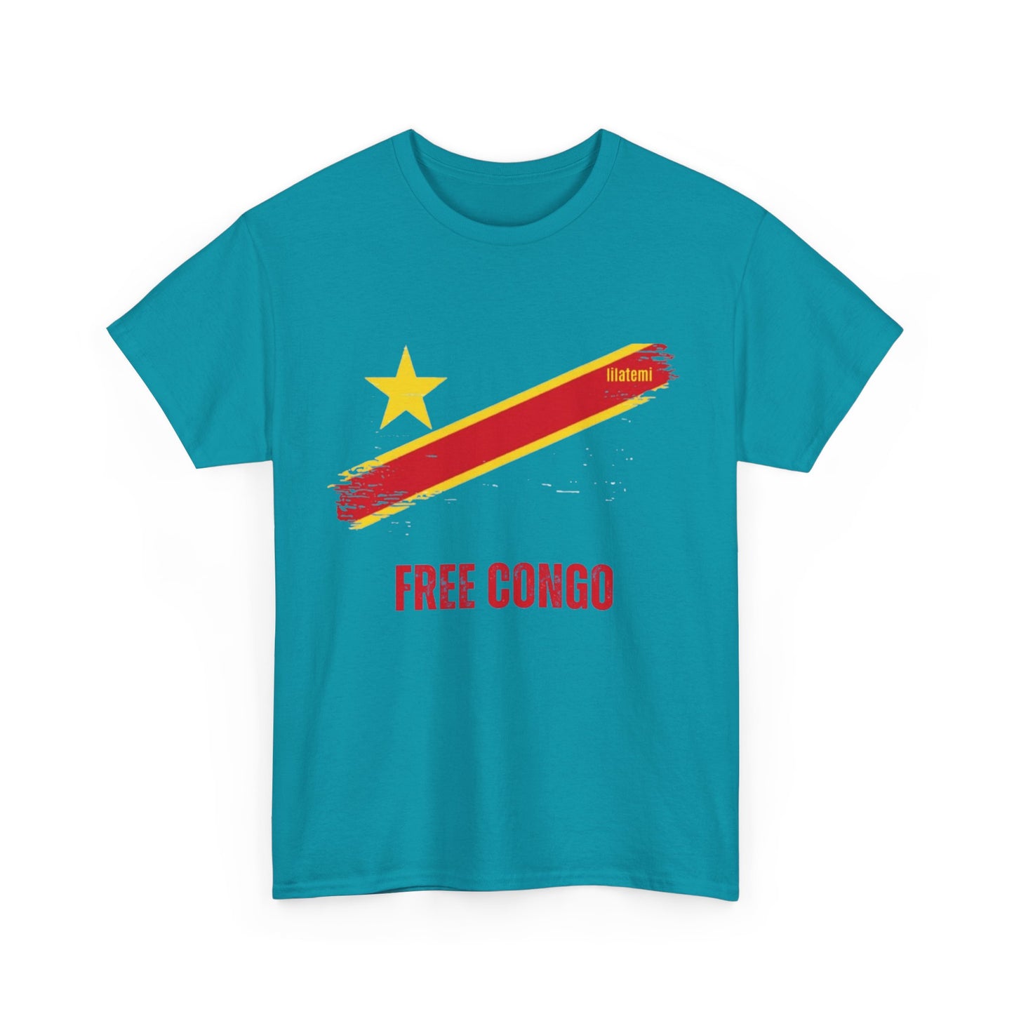 T-shirt "FREE CONGO" R Unisex – Portez votre engagement avec style !