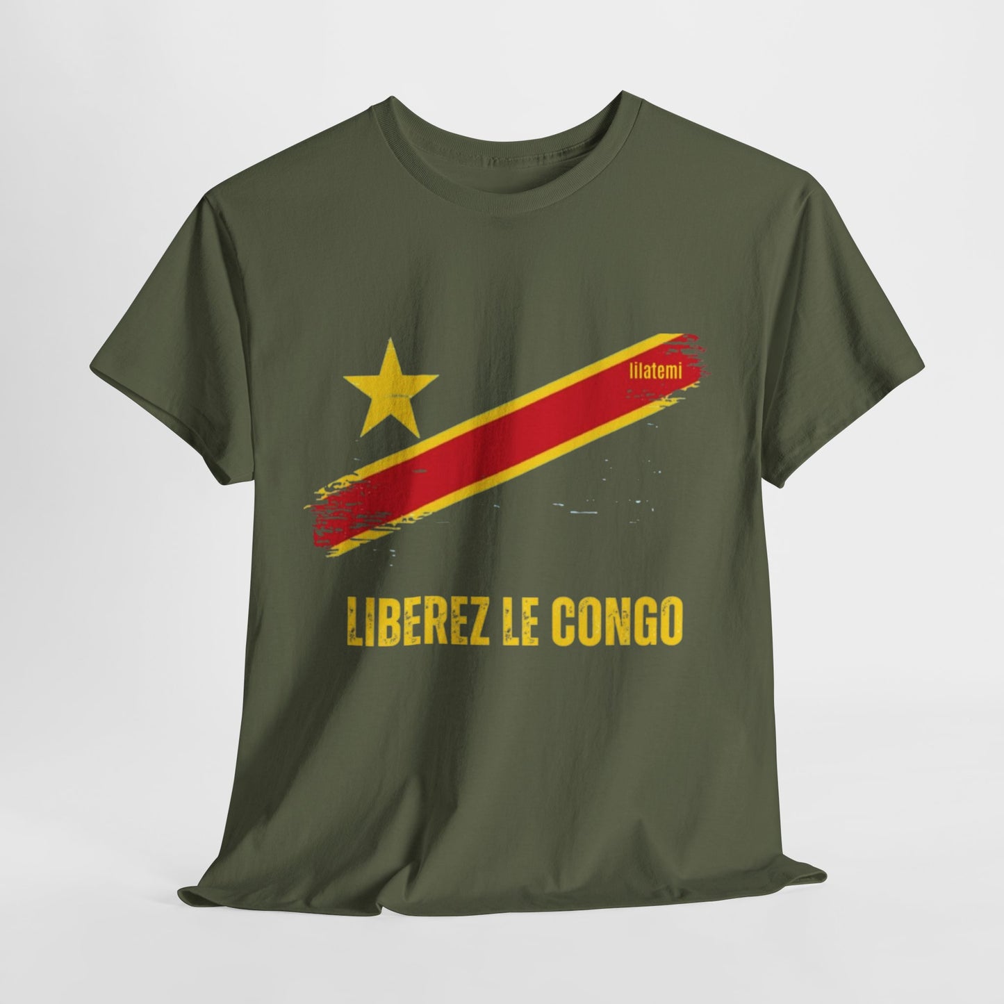 T-shirt "LIBEREZ LE CONGO" J Unisex – Portez votre engagement avec style !