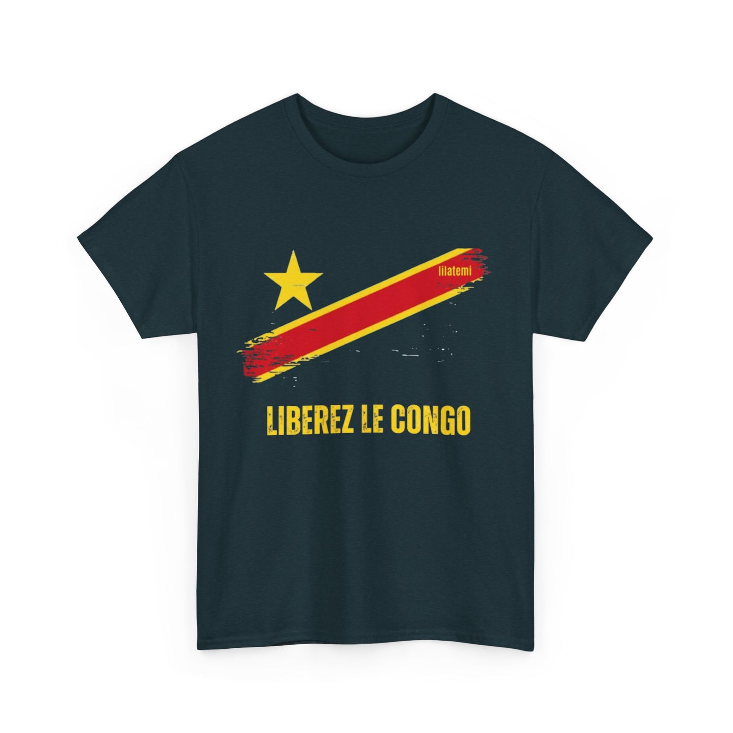 T-shirt "LIBEREZ LE CONGO" J Unisex – Portez votre engagement avec style !