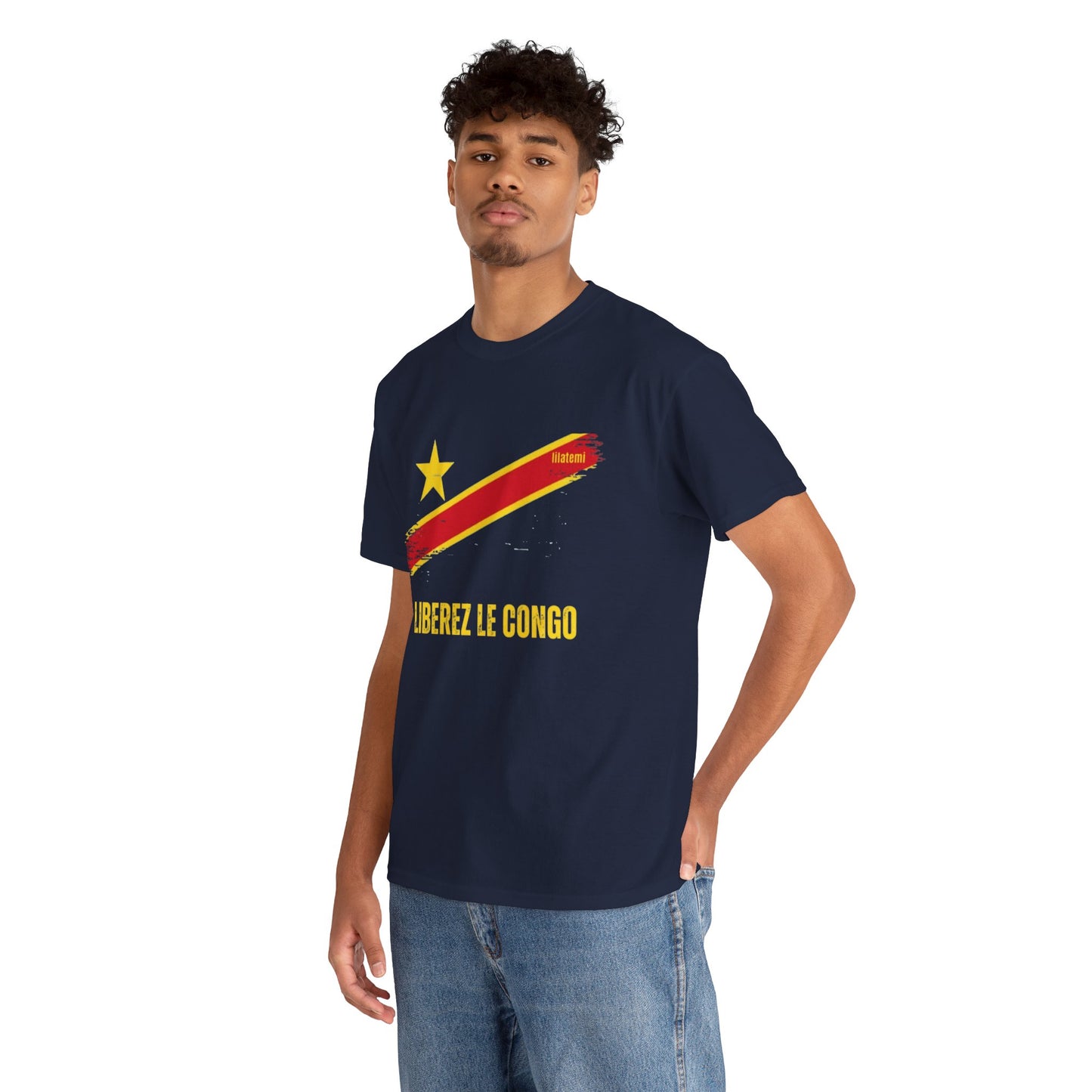 T-shirt "LIBEREZ LE CONGO" J Unisex – Portez votre engagement avec style !