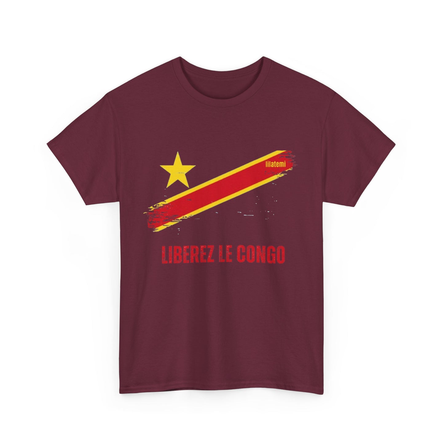 T-shirt "LIBEREZ LE CONGO" R Unisex – Portez votre engagement avec style !