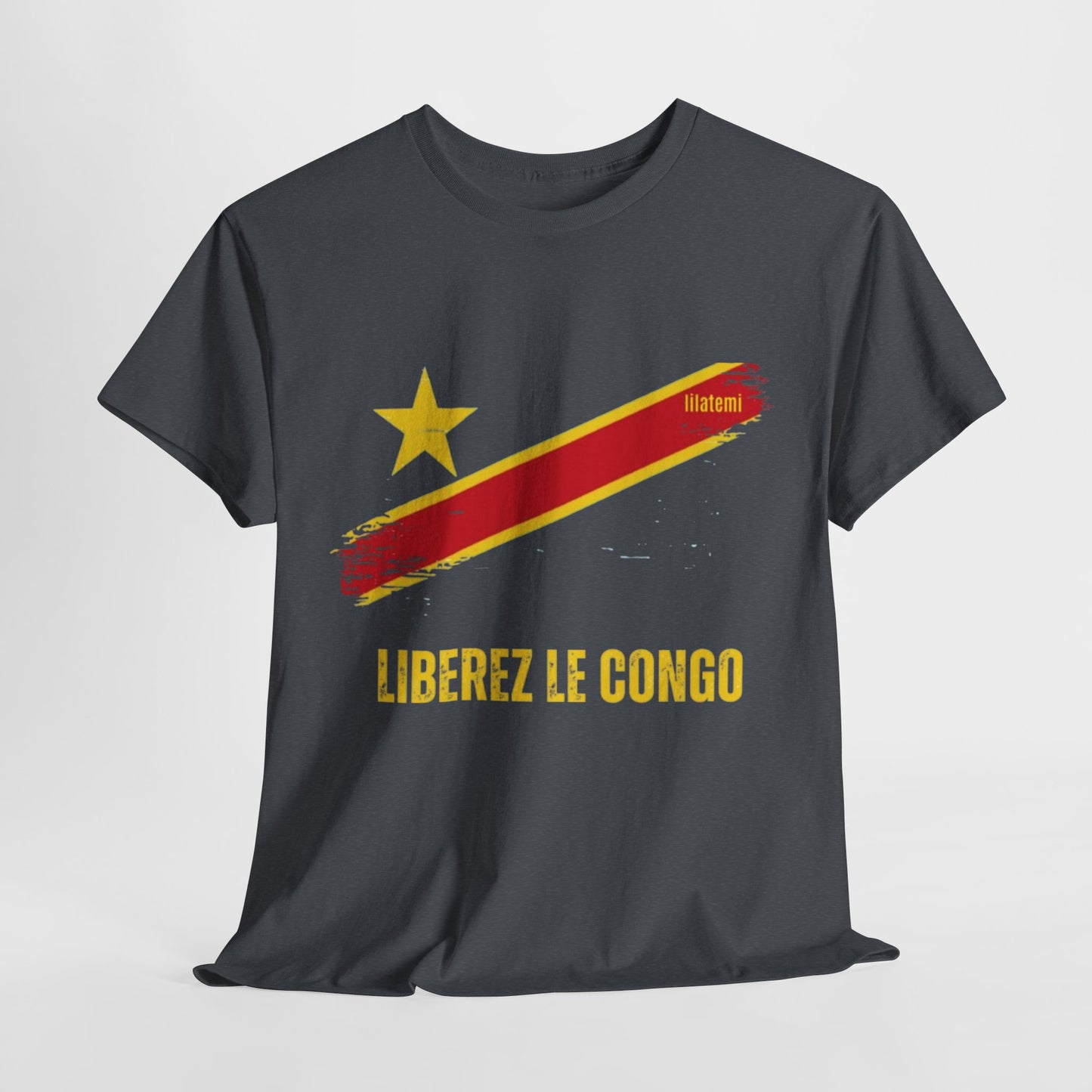 T-shirt "LIBEREZ LE CONGO" J Unisex – Portez votre engagement avec style !