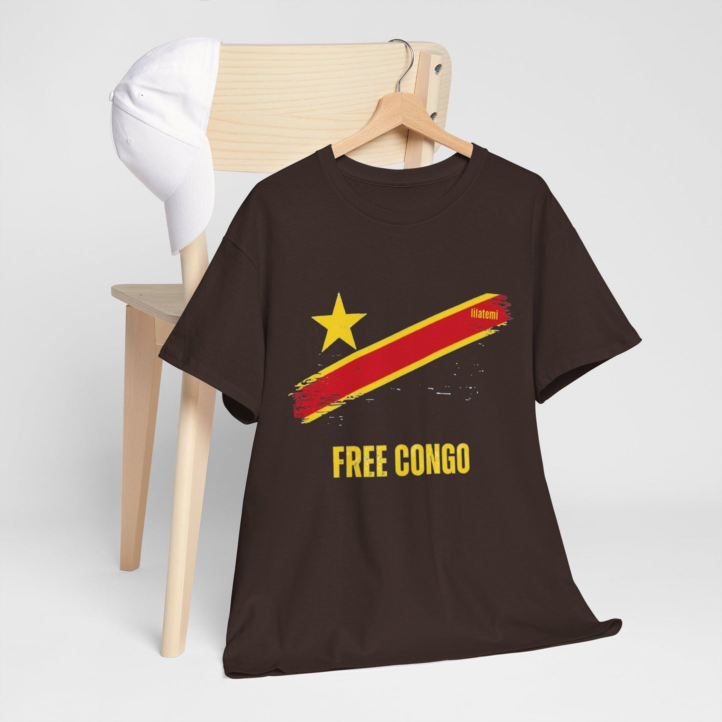 T-shirt "FREE CONGO" J Unisex – Portez votre engagement avec style !