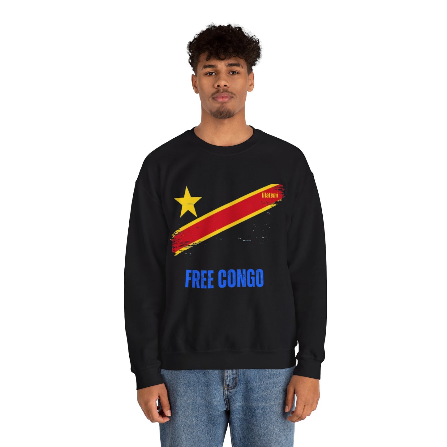 FREE CONGO B Sweatshirt Unisex Engagé et Stylé