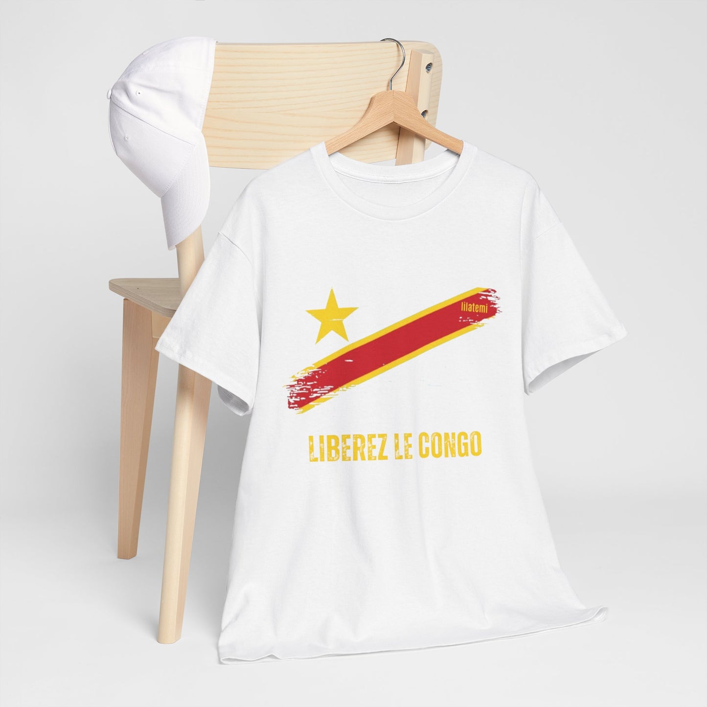 T-shirt "LIBEREZ LE CONGO" J Unisex – Portez votre engagement avec style !