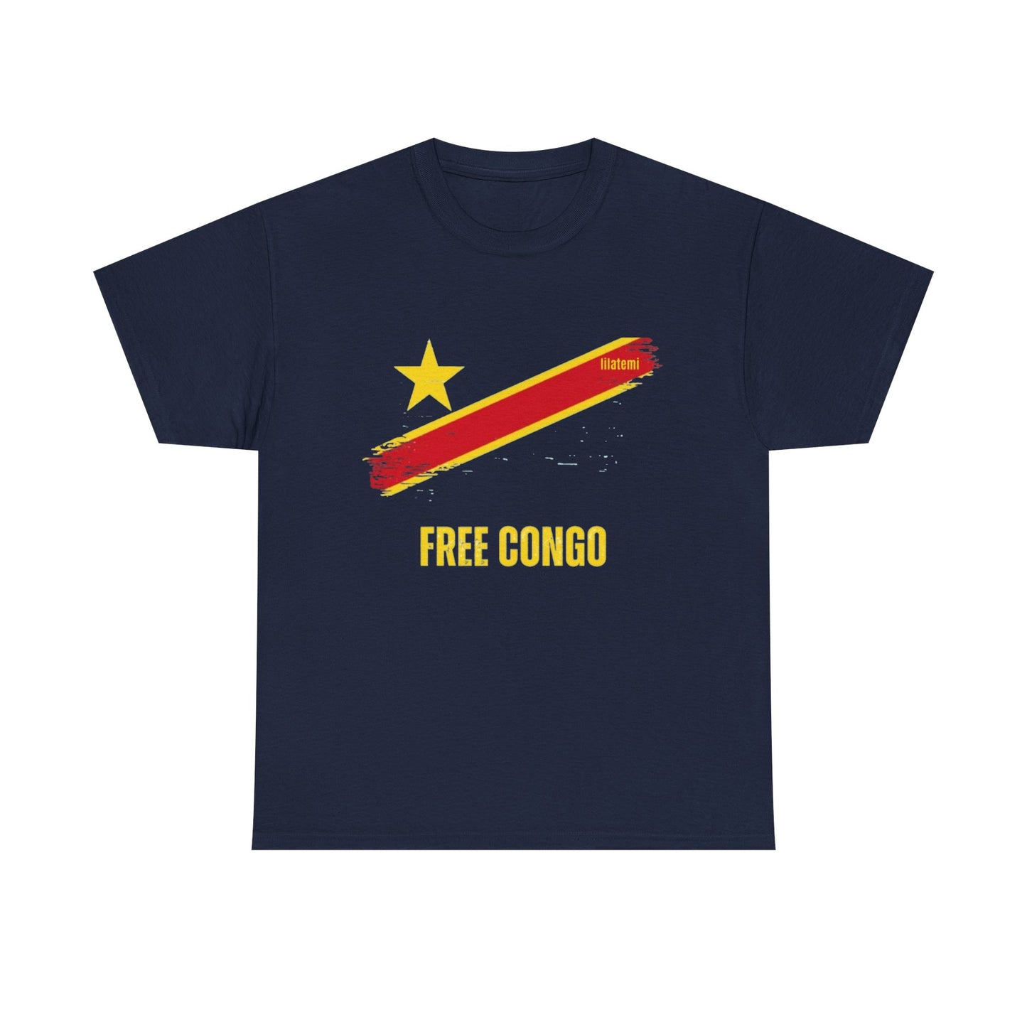 T-shirt "FREE CONGO" J Unisex – Portez votre engagement avec style !