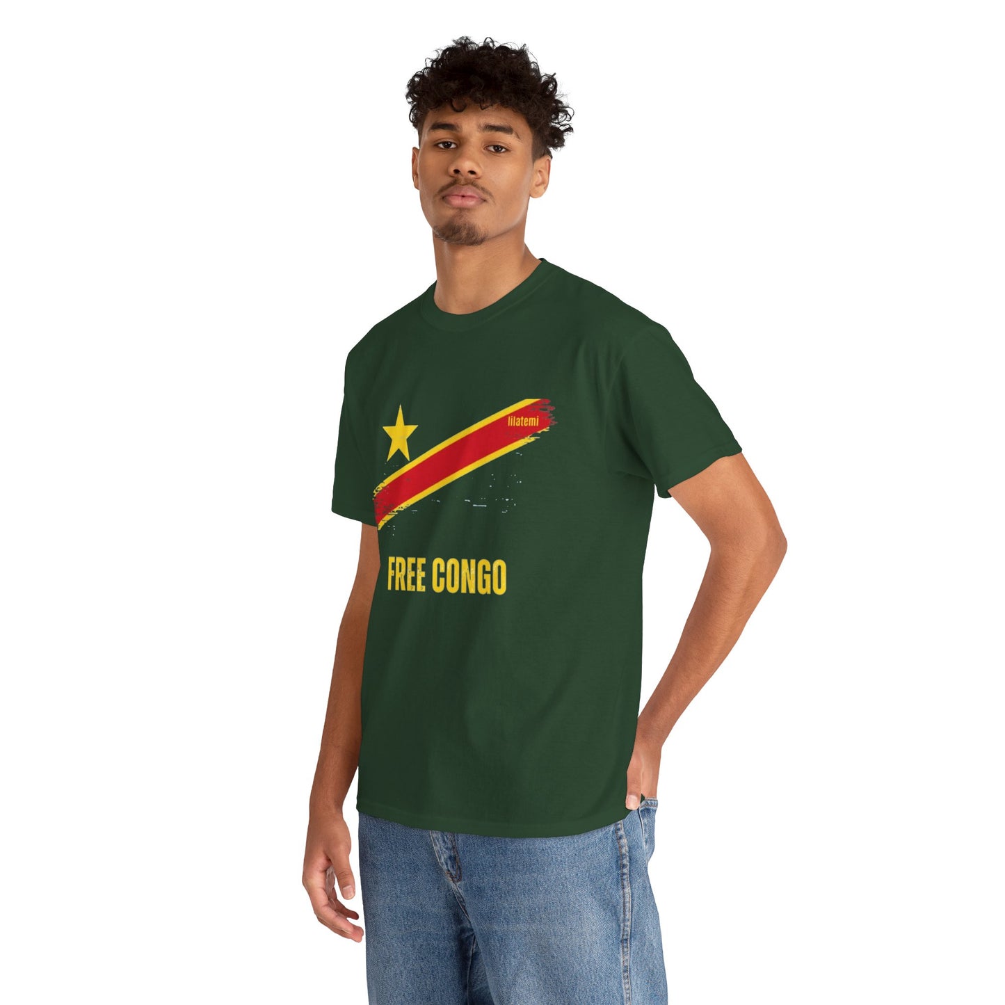 T-shirt "FREE CONGO" J Unisex – Portez votre engagement avec style !