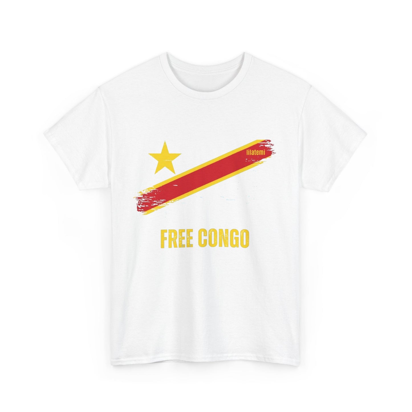 T-shirt "FREE CONGO" J Unisex – Portez votre engagement avec style !