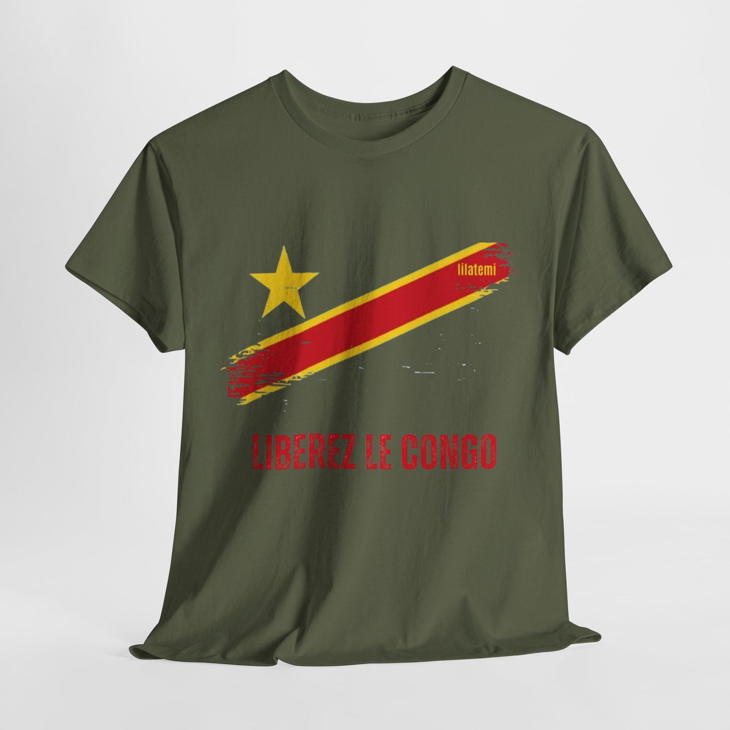 T-shirt "LIBEREZ LE CONGO" R Unisex – Portez votre engagement avec style !