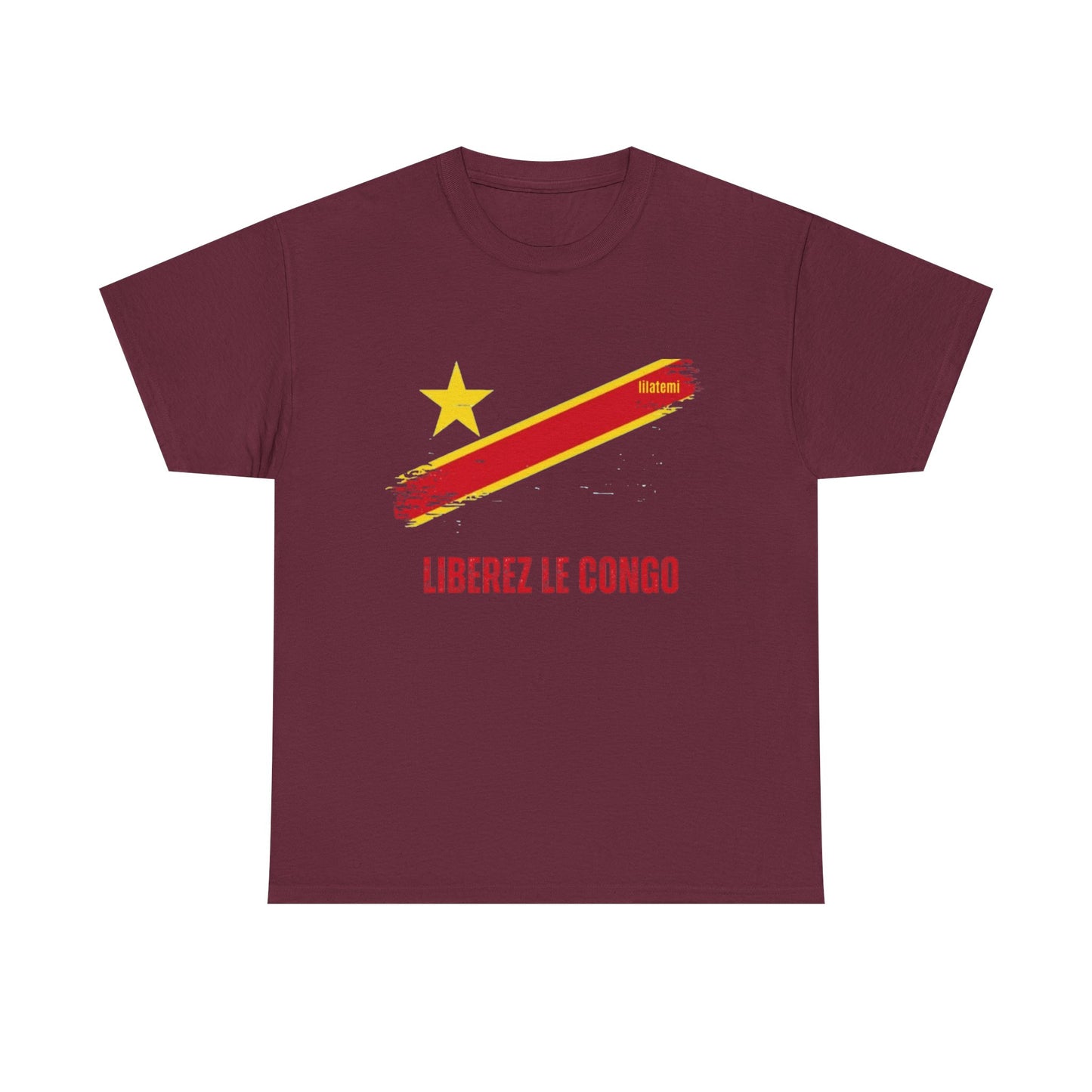 T-shirt "LIBEREZ LE CONGO" R Unisex – Portez votre engagement avec style !