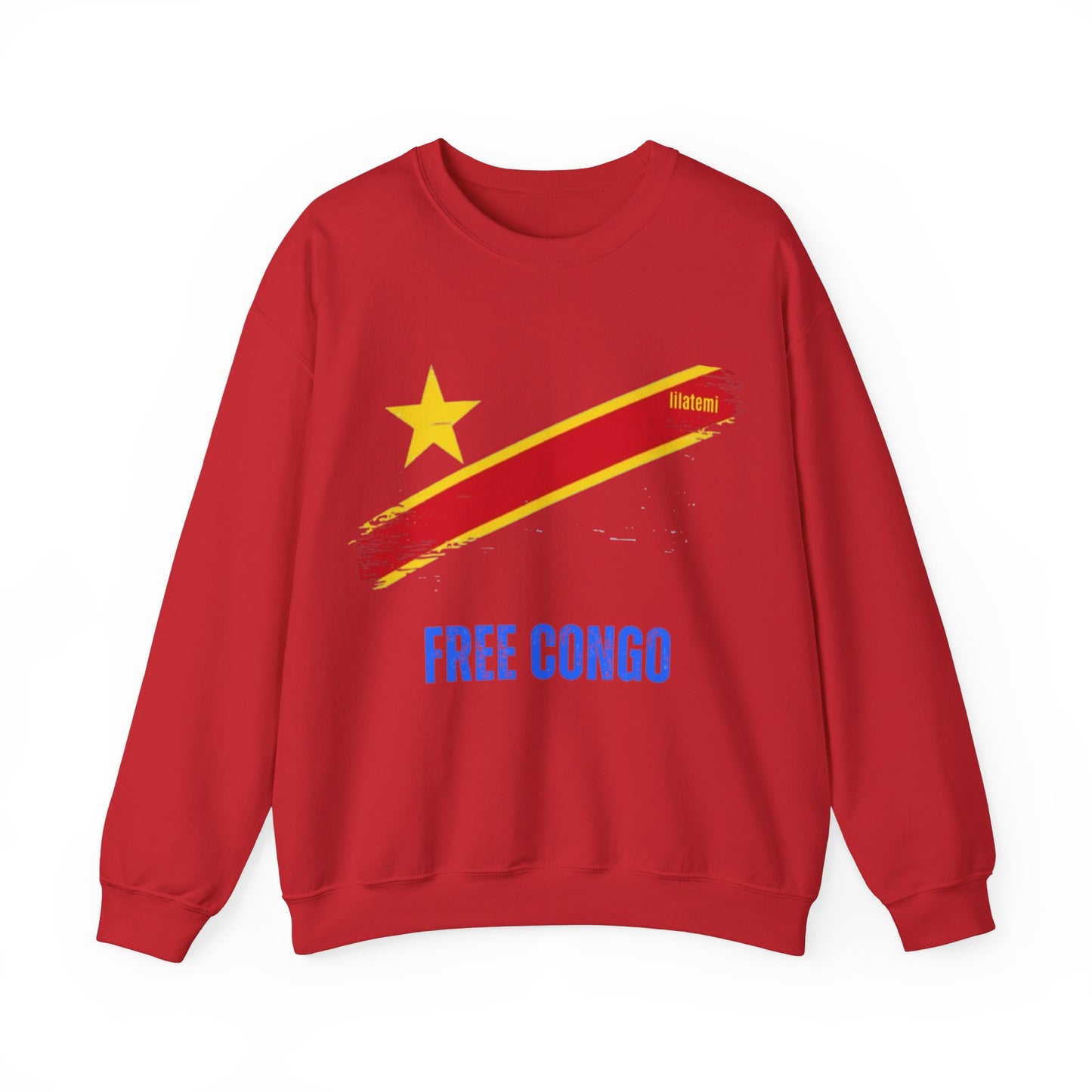 FREE CONGO B Sweatshirt Unisex Engagé et Stylé