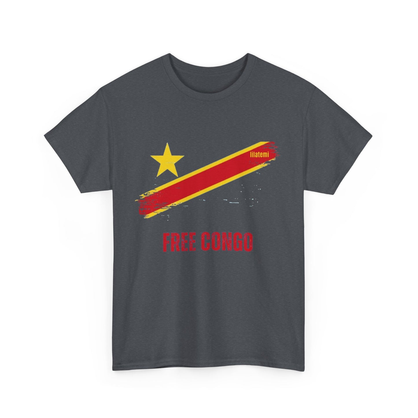 T-shirt "FREE CONGO" R Unisex – Portez votre engagement avec style !