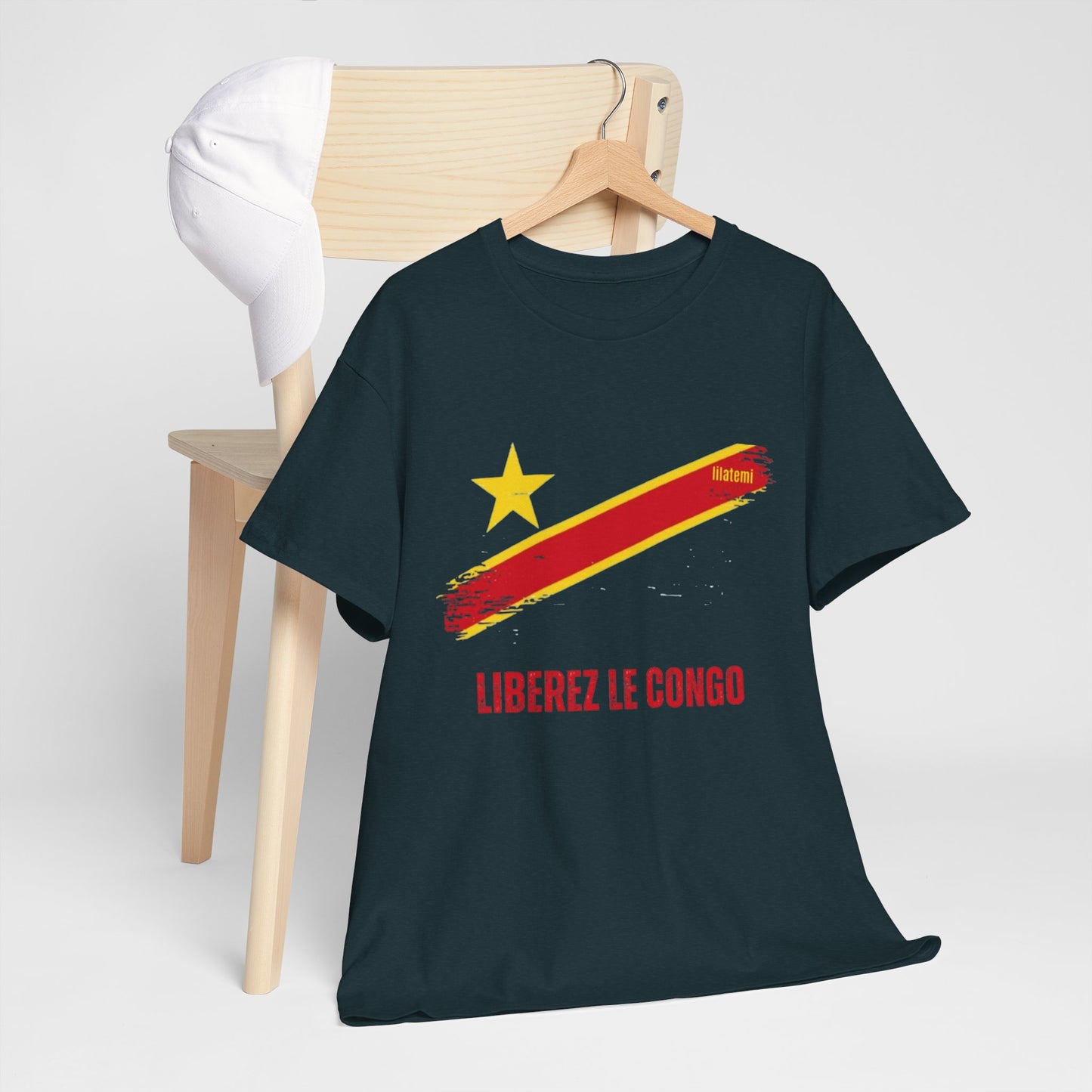 T-shirt "LIBEREZ LE CONGO" R Unisex – Portez votre engagement avec style !