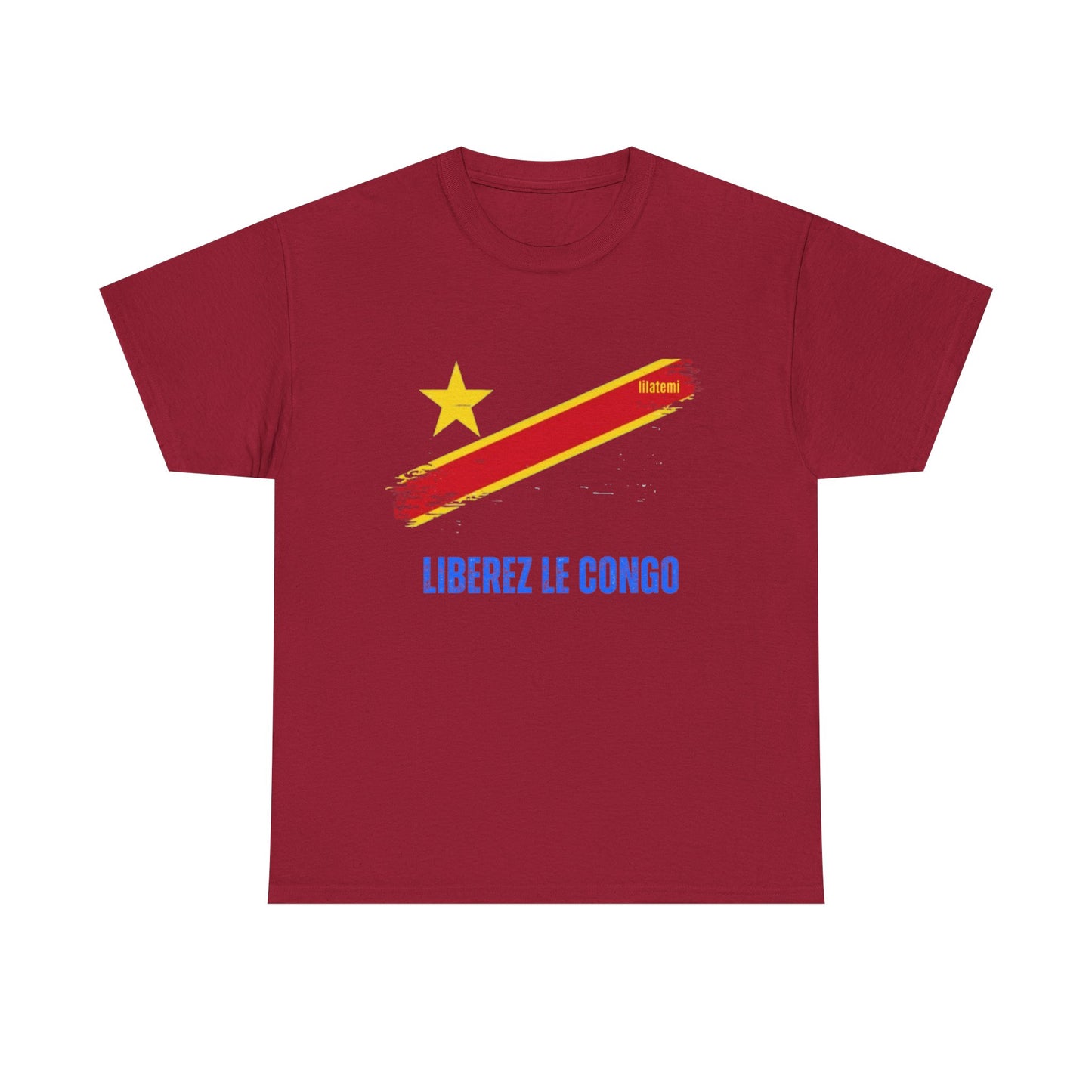 T-shirt "LIBEREZ LE CONGO" B Unisex – Portez votre engagement avec style !