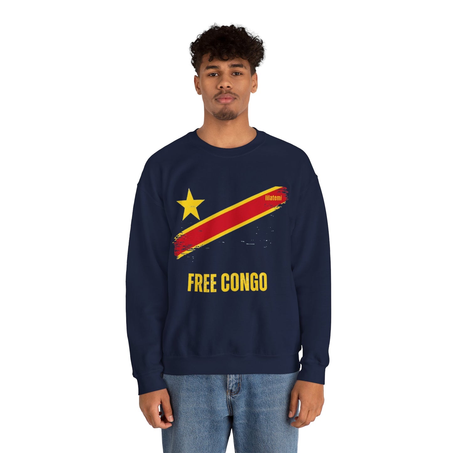 FREE CONGO J Sweatshirt Unisex Engagé et Stylé