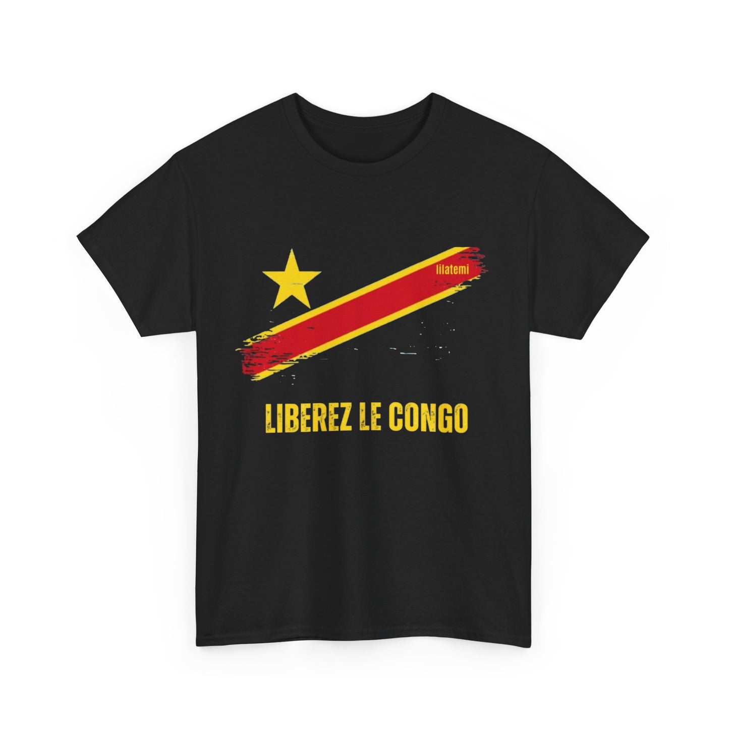 T-shirt "LIBEREZ LE CONGO" J Unisex – Portez votre engagement avec style !